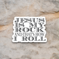 Jesus is My Rock - Version 02 - Faith Sticker