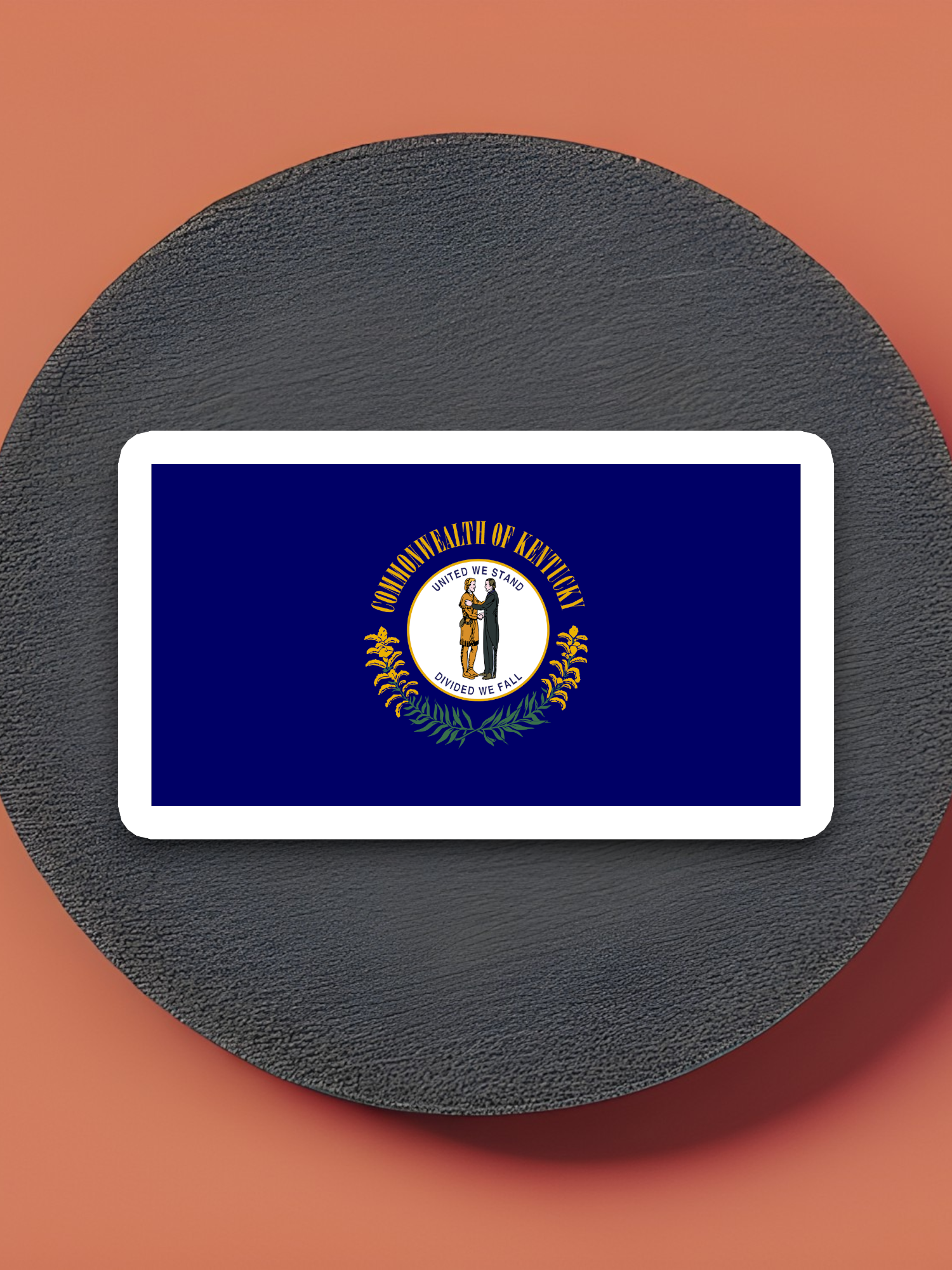 Kentucky Flag - State Flag Sticker