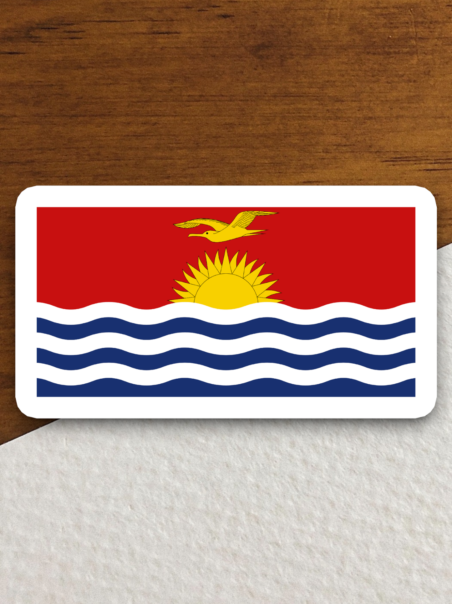 Kiribati Flag - International Country Flag Sticker