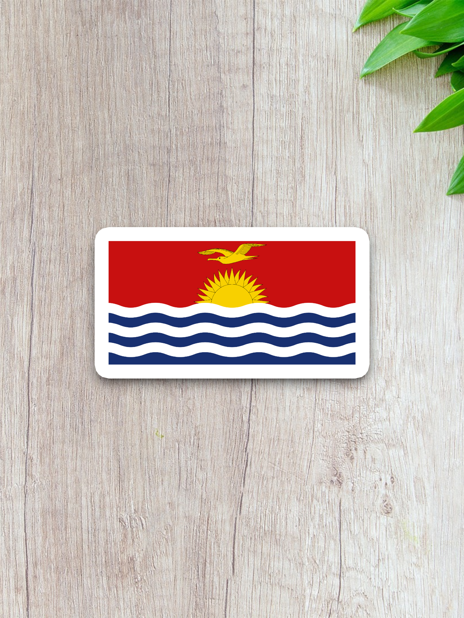 Kiribati Flag - International Country Flag Sticker