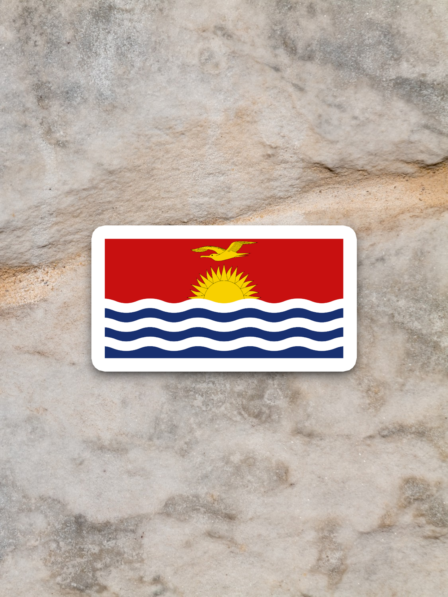 Kiribati Flag - International Country Flag Sticker