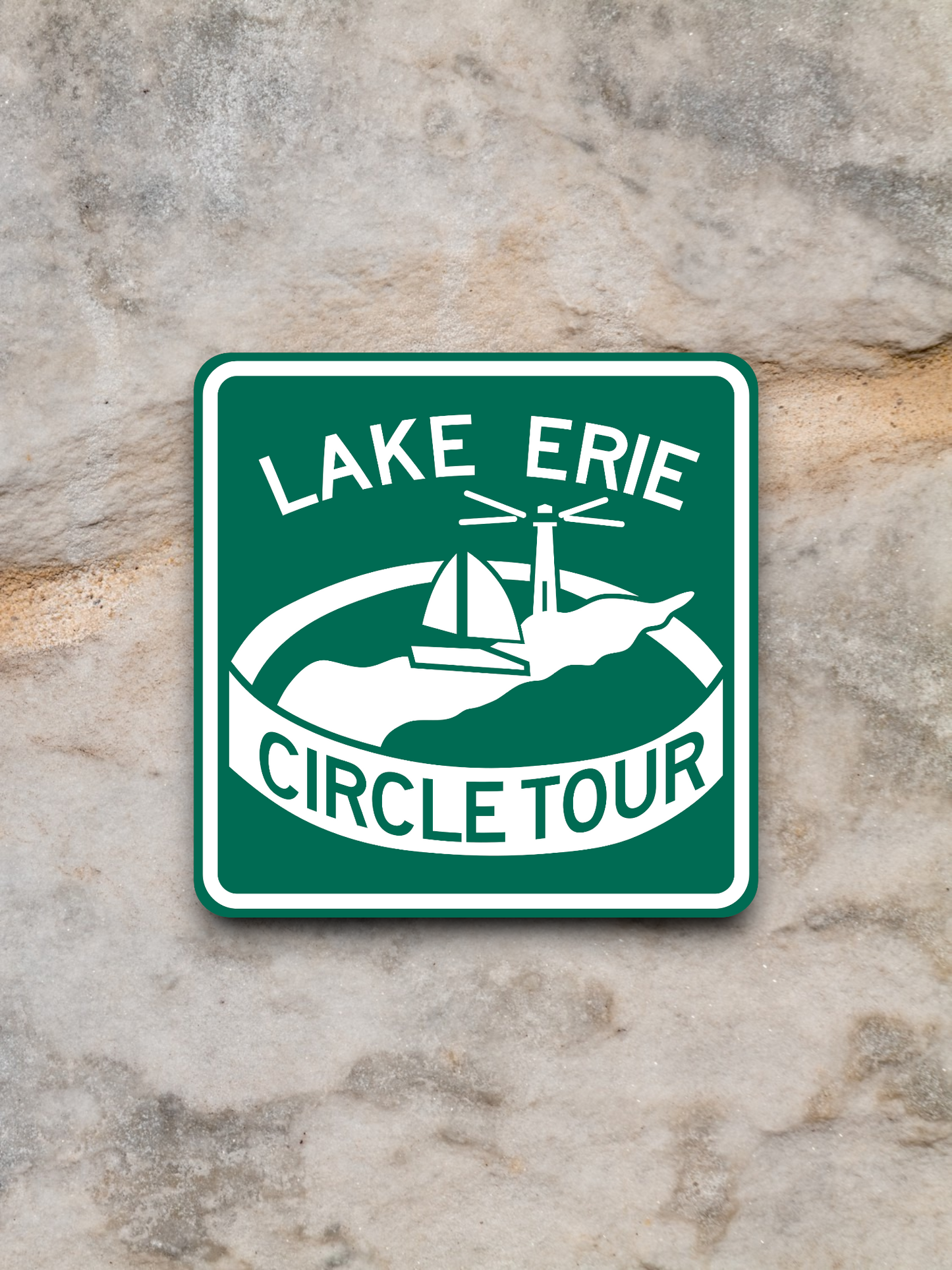 Lake Erie Circle Tour Sticker