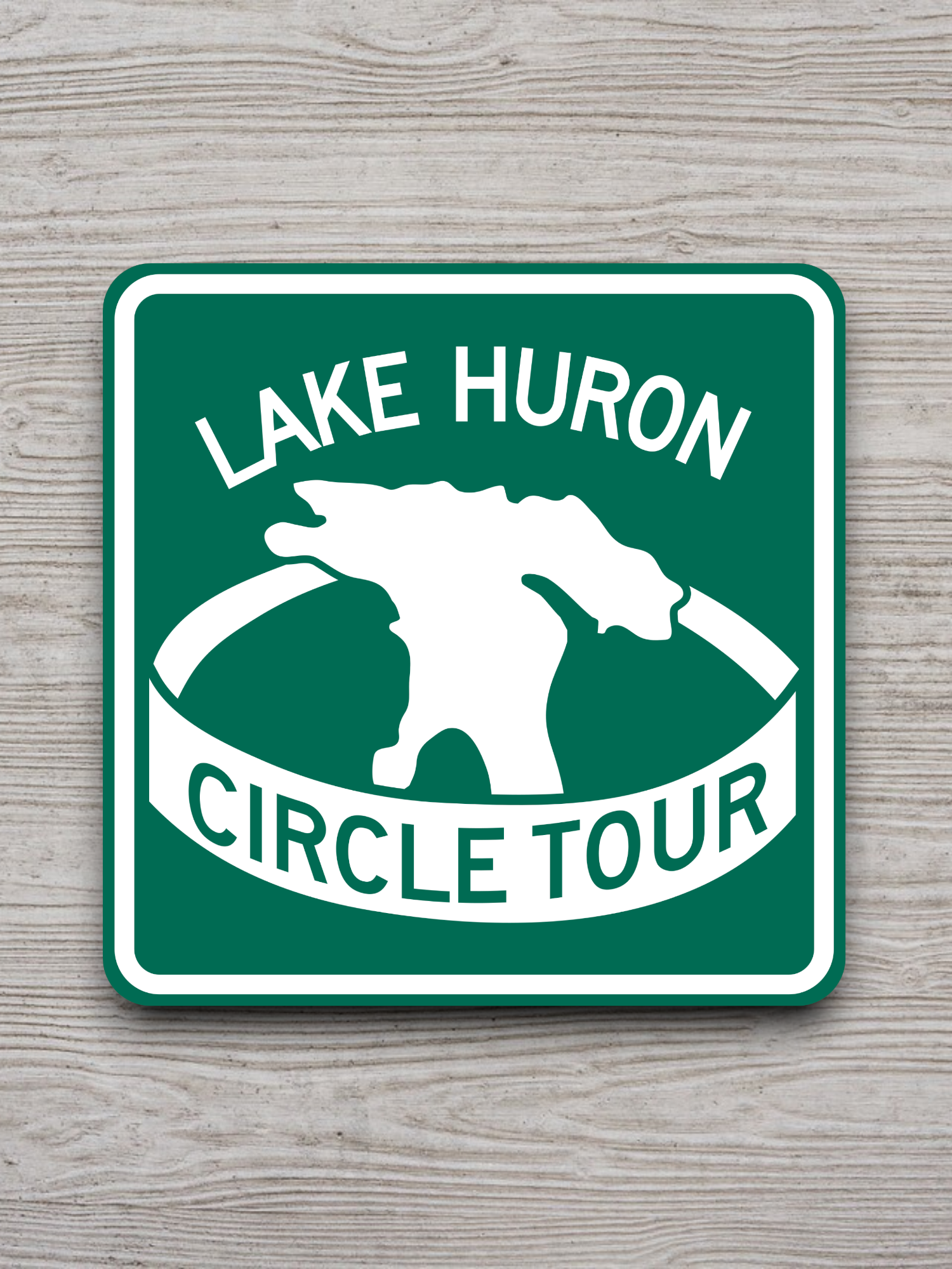 Lake Huron Circle Tour Sticker