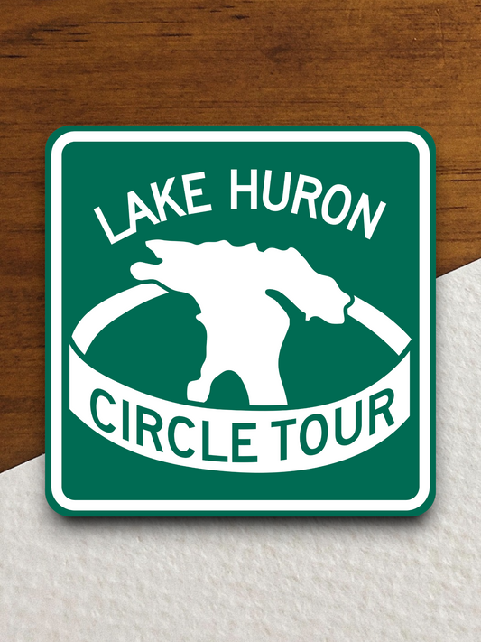 Lake Huron Circle Tour Sticker