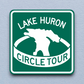 Lake Huron Circle Tour Sticker