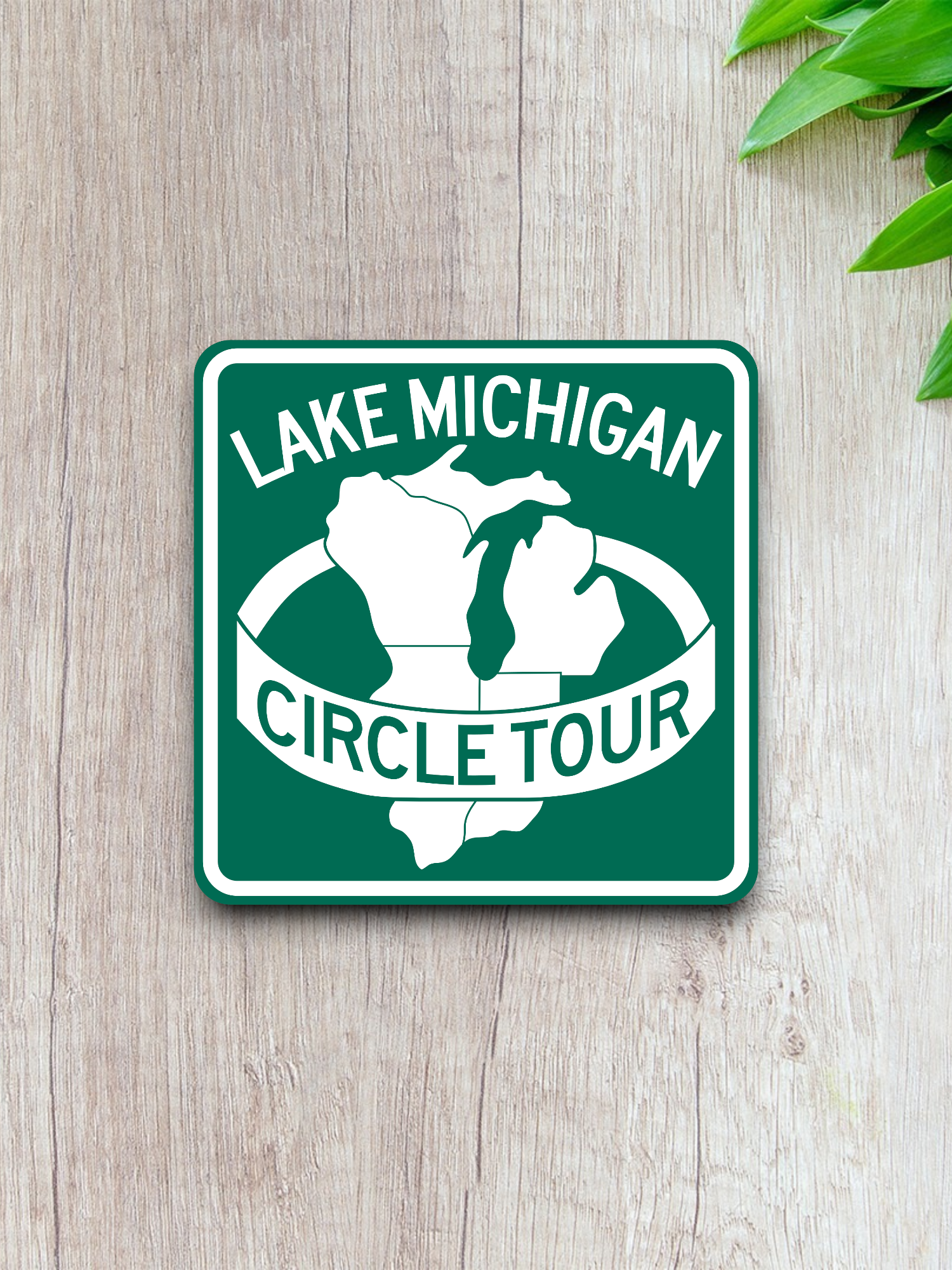 Lake Michigan Circle Tour Sticker