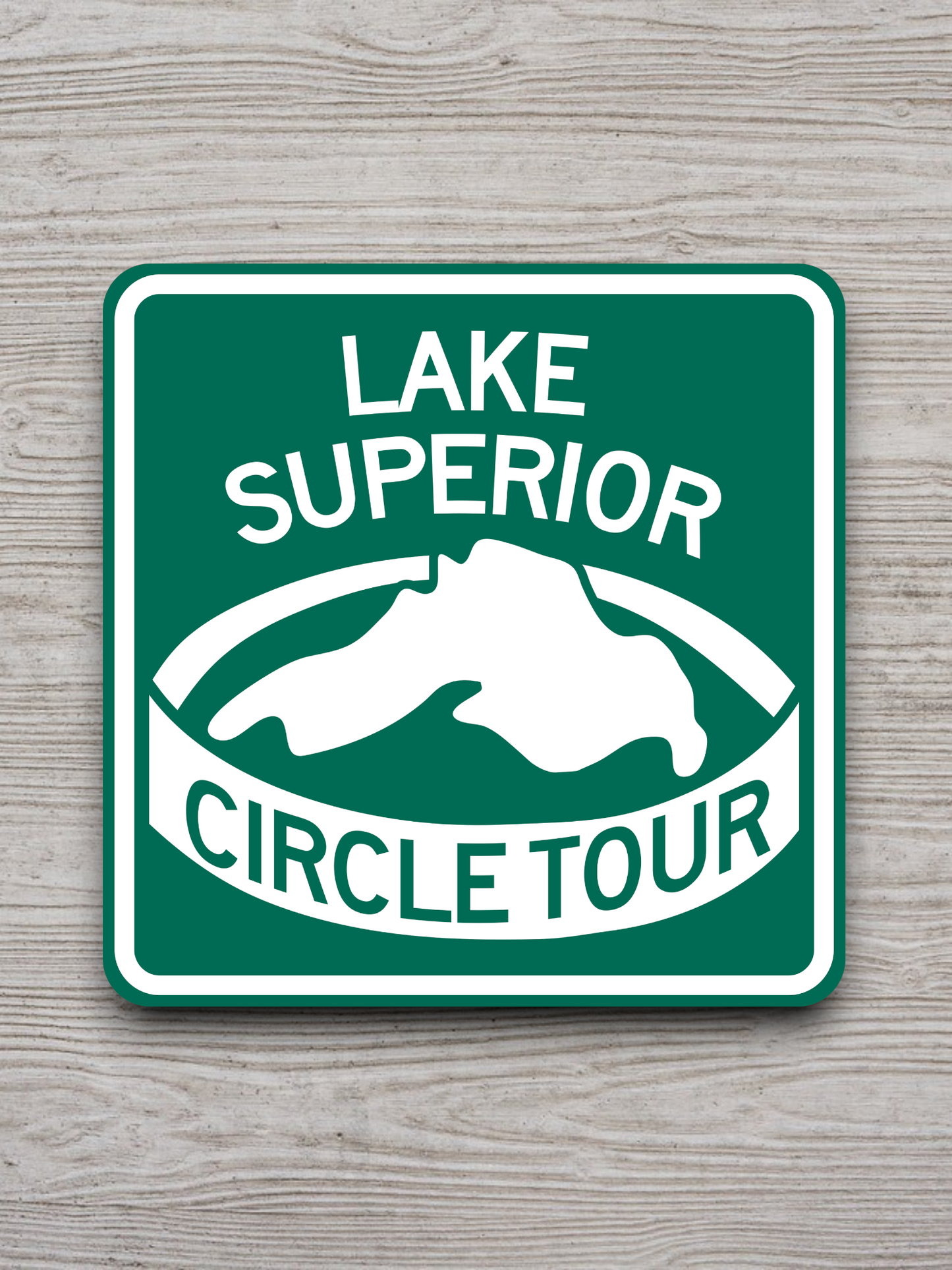 Lake Superior Circle Tour Sticker