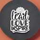 Lead Love Inspire Sticker