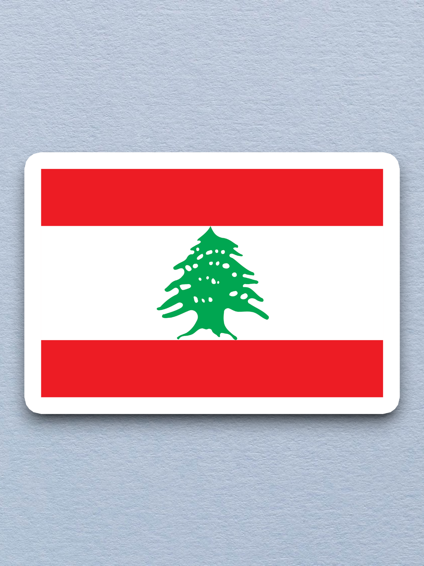 Lebanon Flag - International Country Flag Sticker