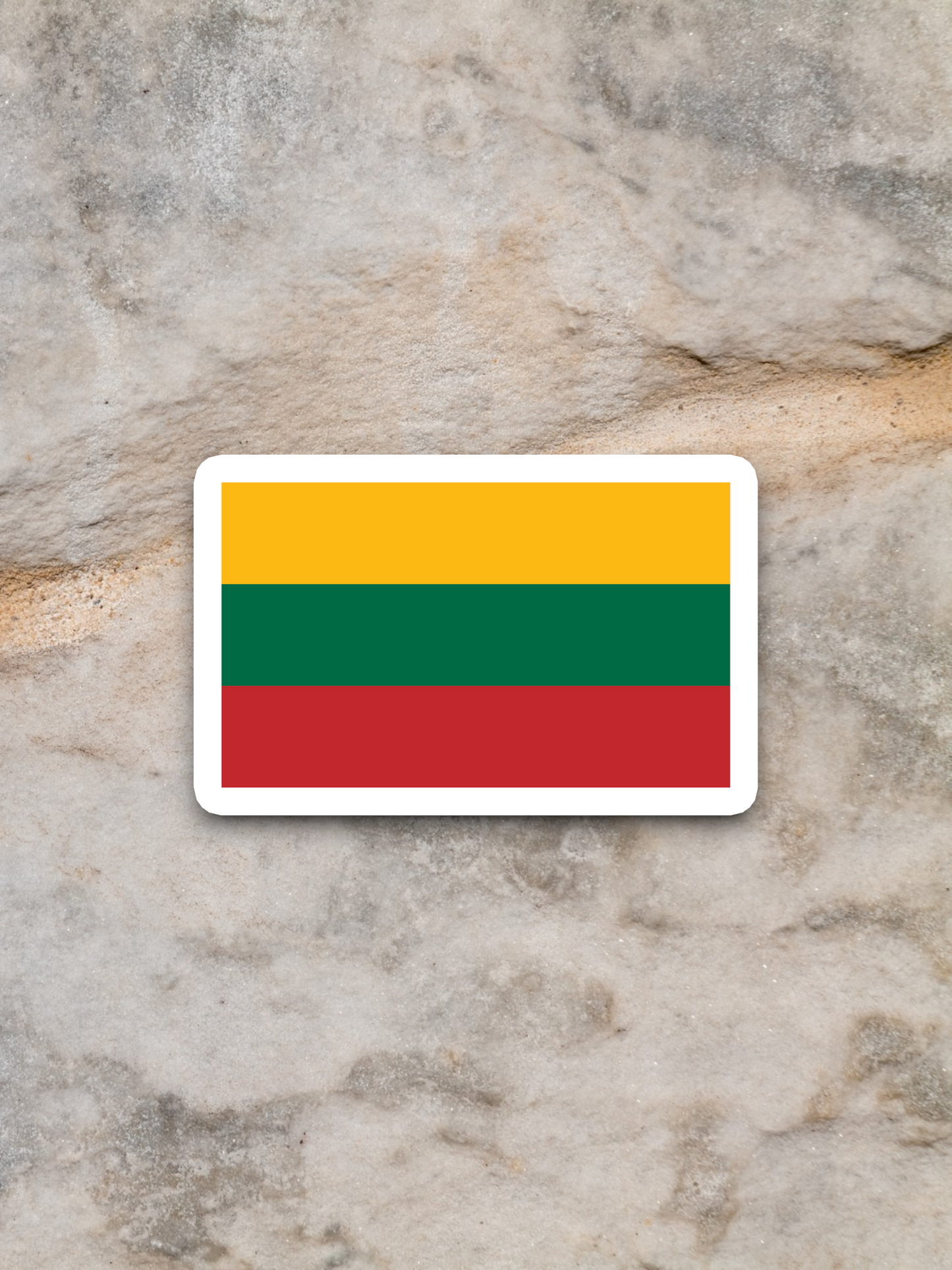 Lithuania Flag - International Country Flag Sticker