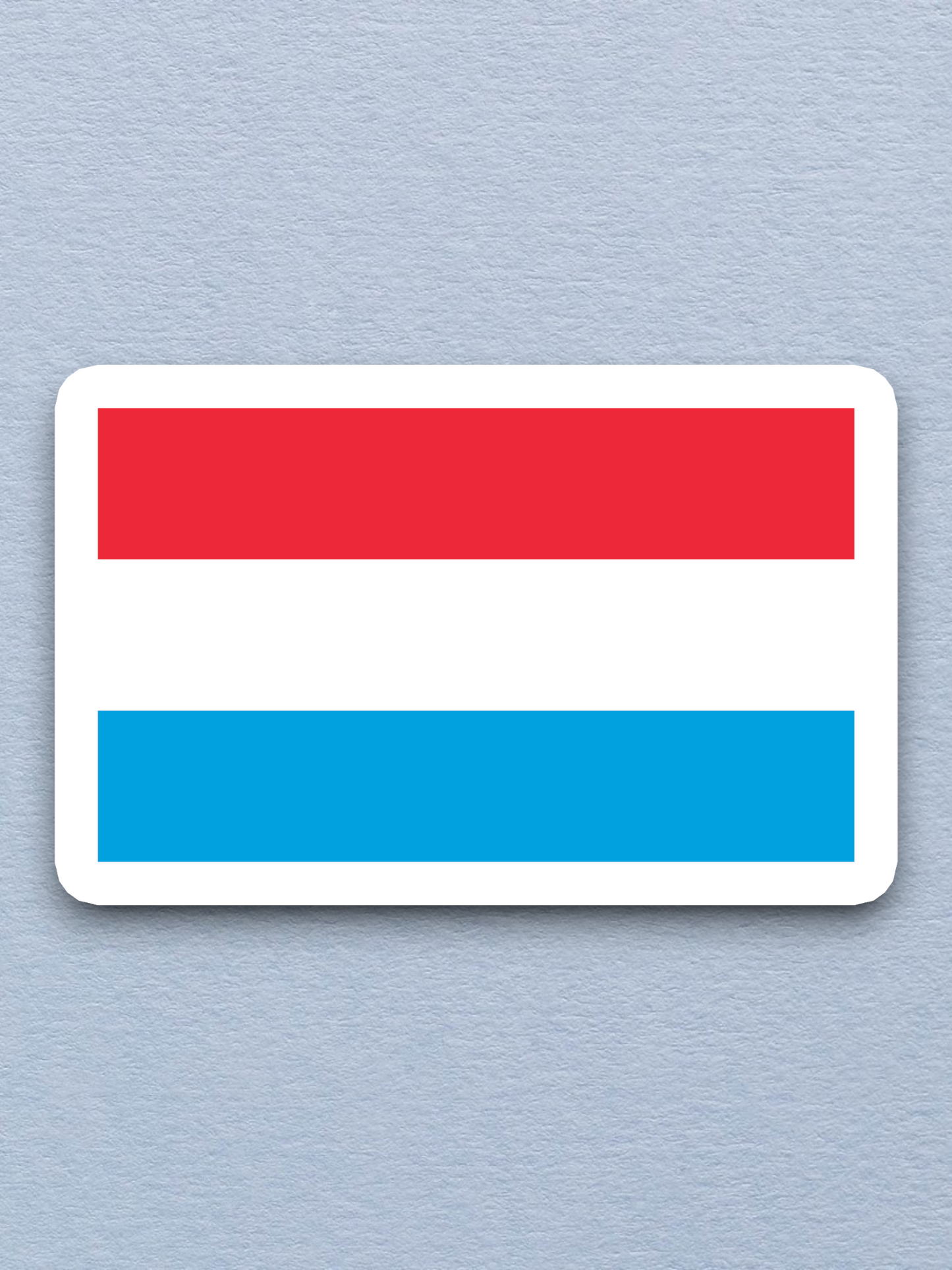 Luxembourg Flag - International Country Flag Sticker