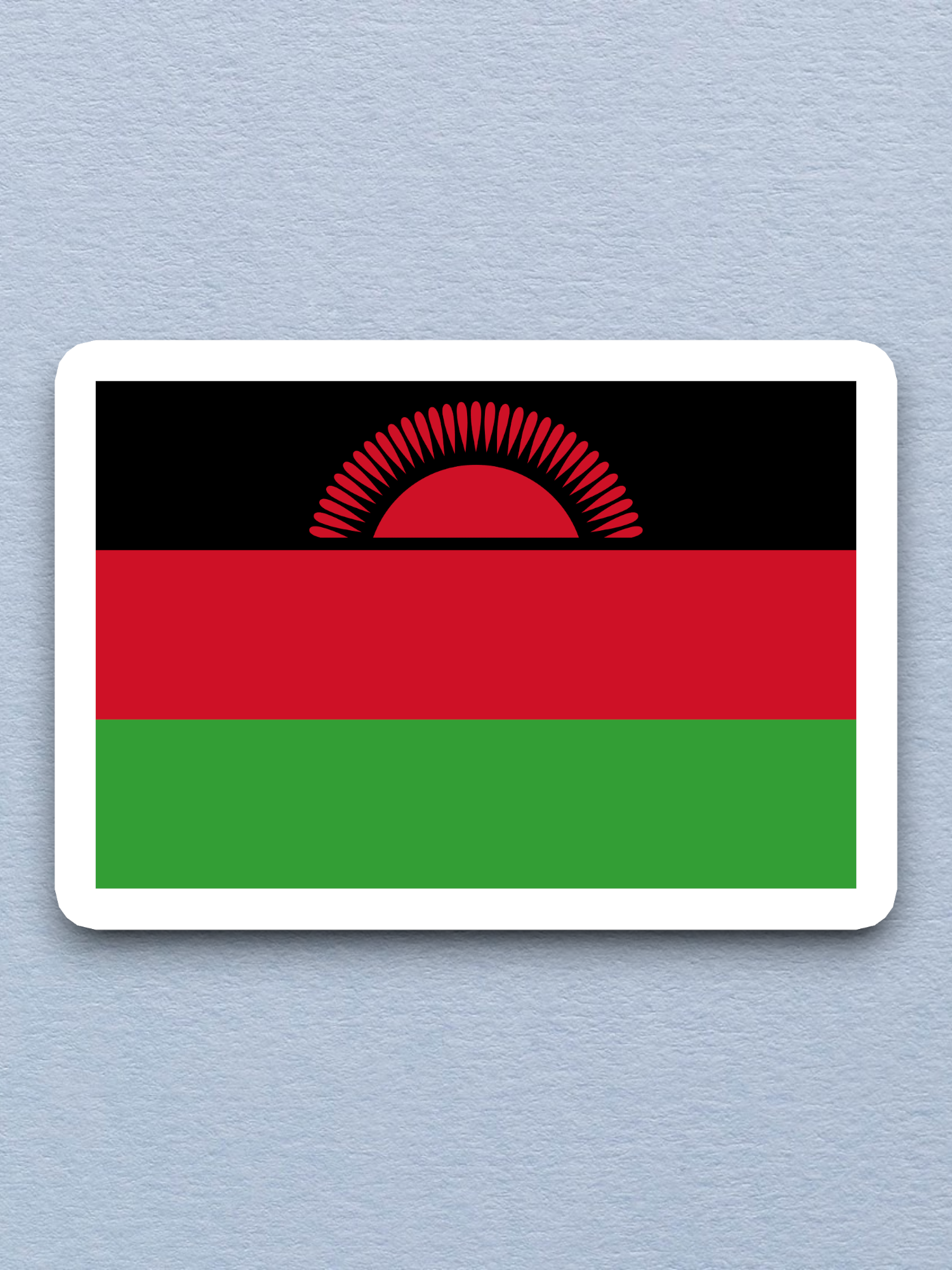 Malawi Flag - International Country Flag Sticker