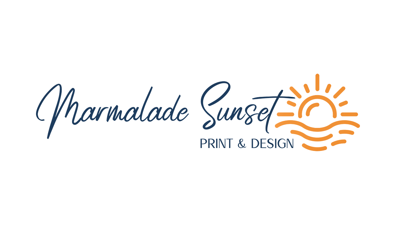 Marmalade Sunset Print and Design Gift Card