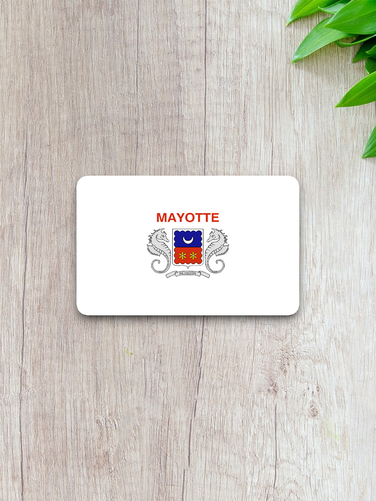 Mayotte Flag - International Country Flag Sticker