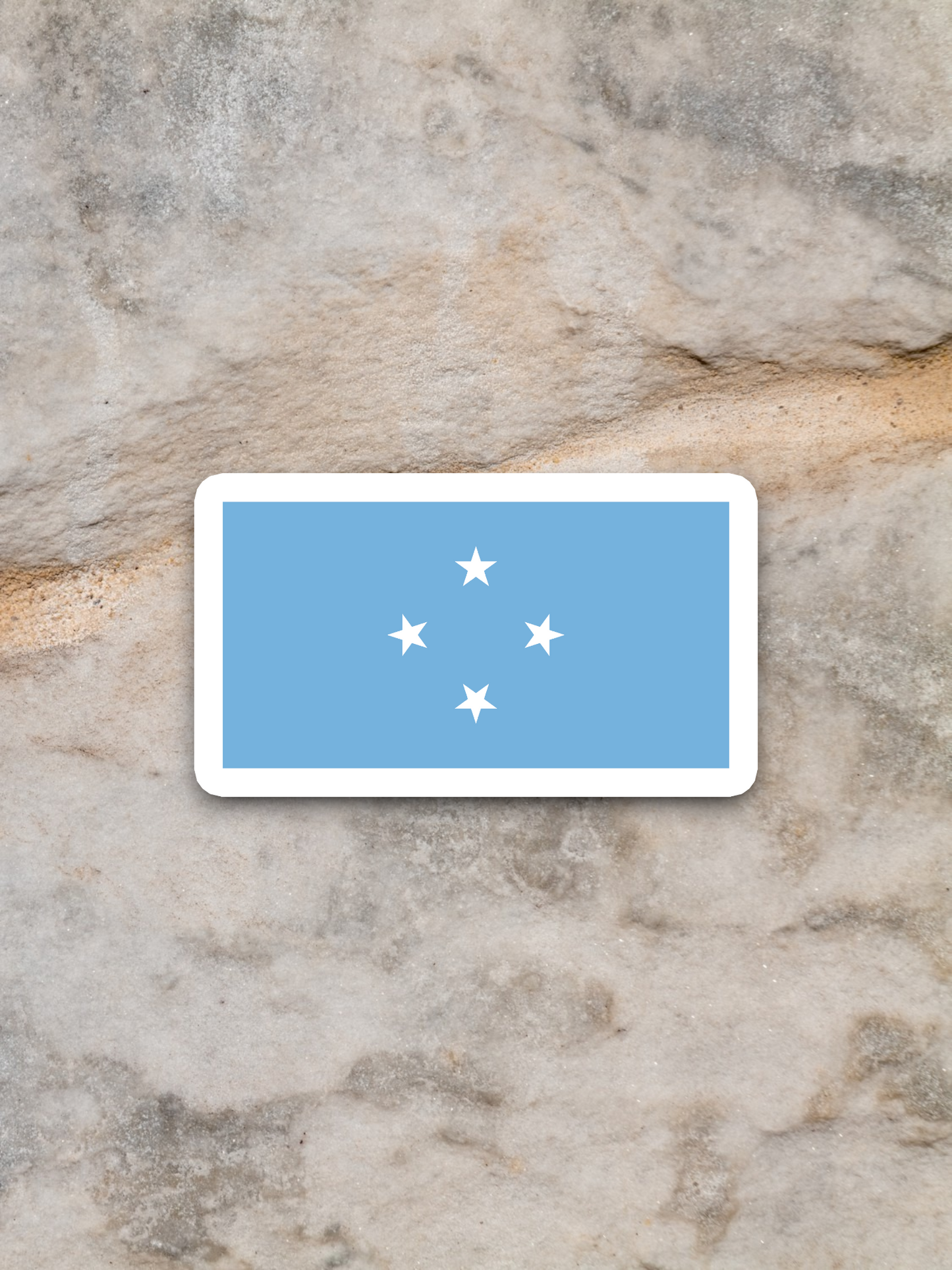 Micronesia Flag - International Country Flag Sticker