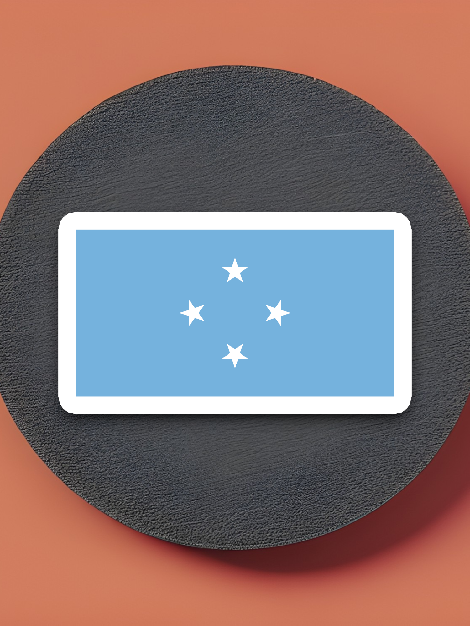 Micronesia Flag - International Country Flag Sticker