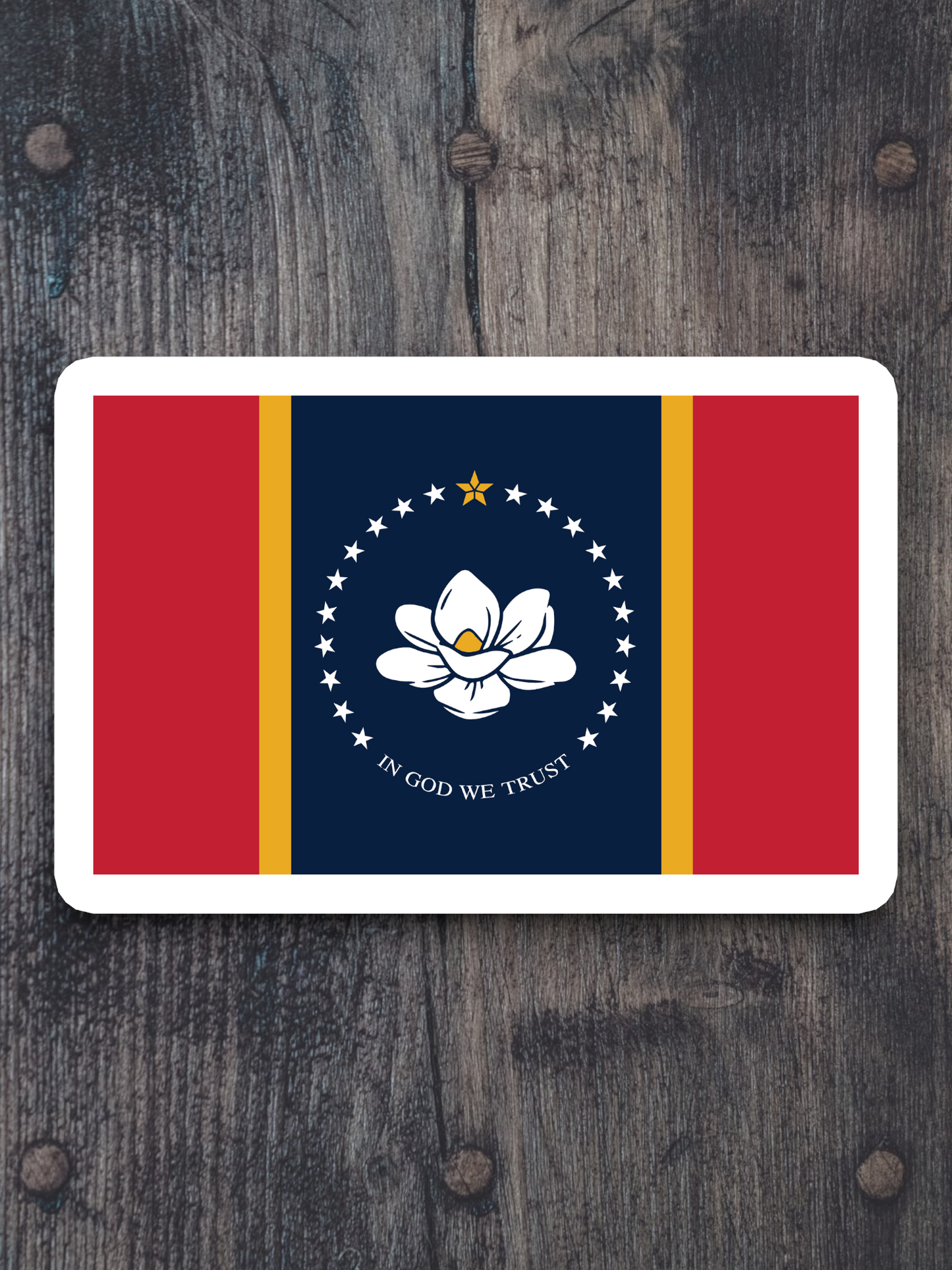 Mississippi Flag - State Flag Sticker