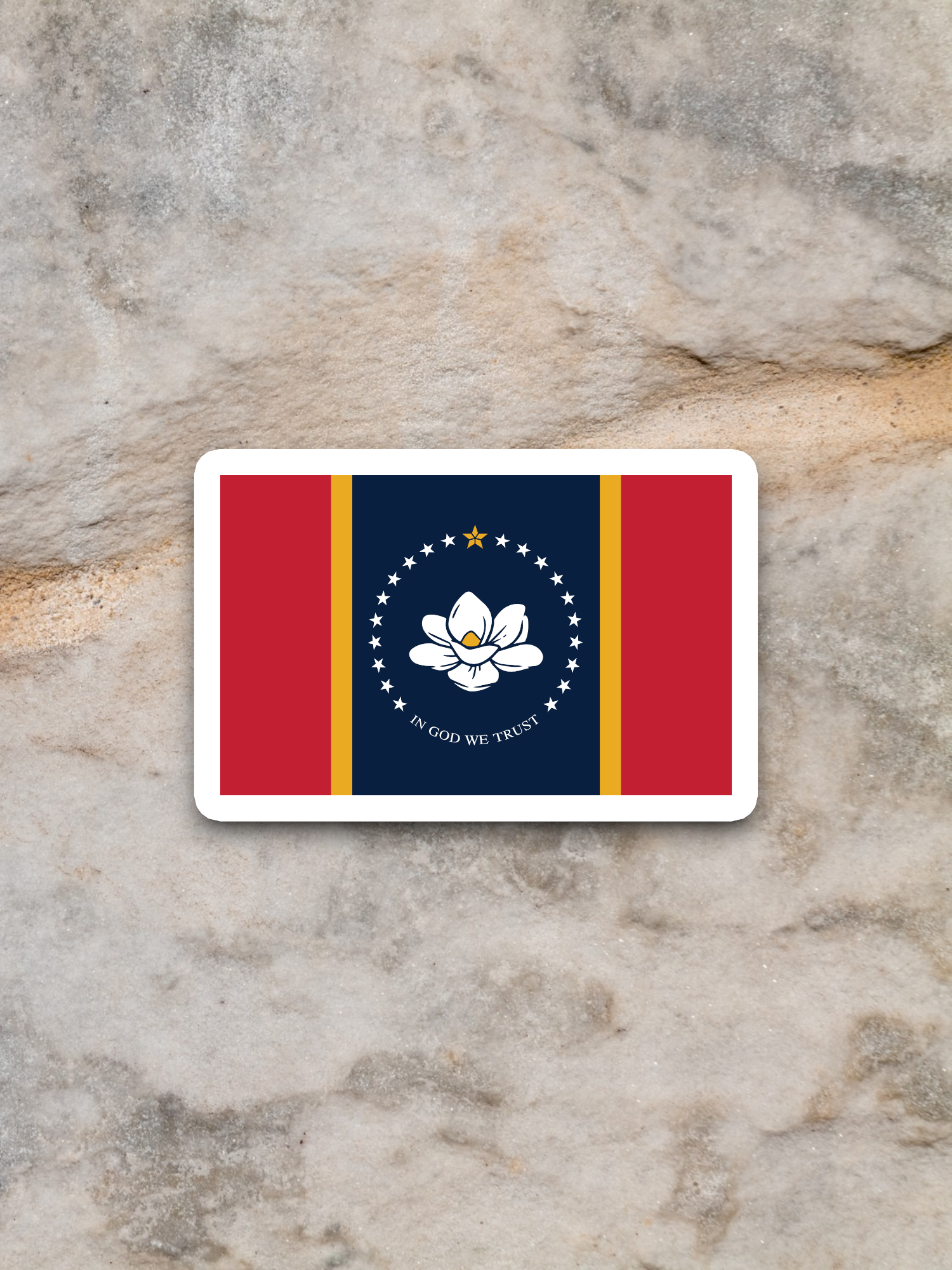 Mississippi Flag - State Flag Sticker