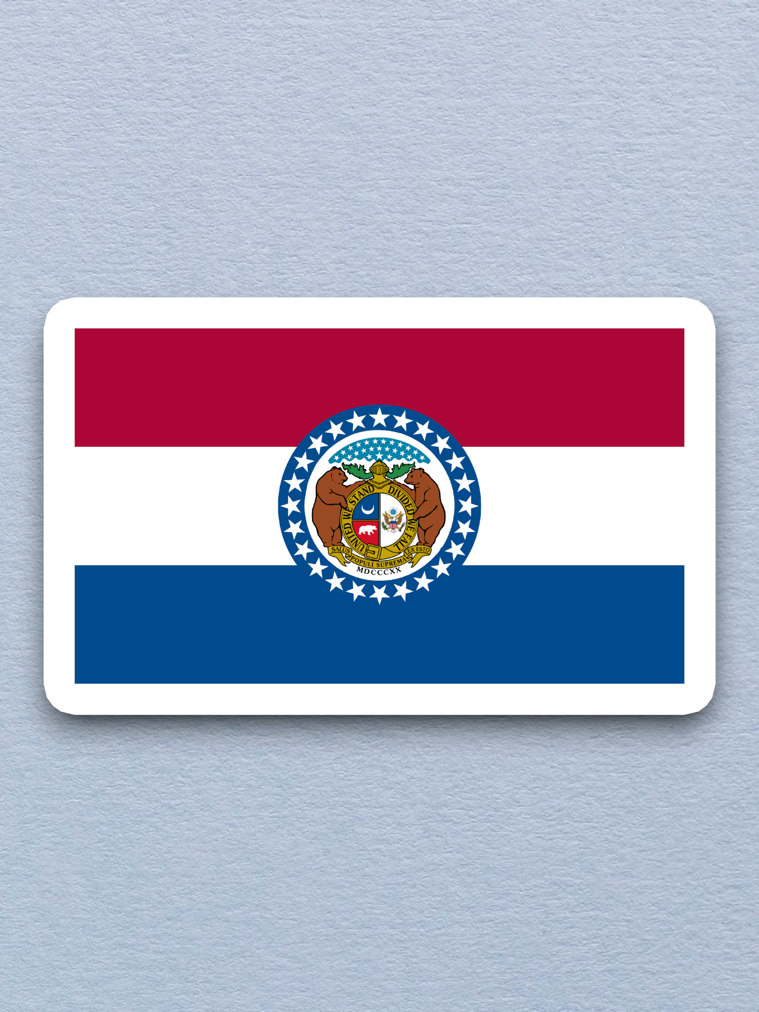 Missouri Flag - State Flag Sticker