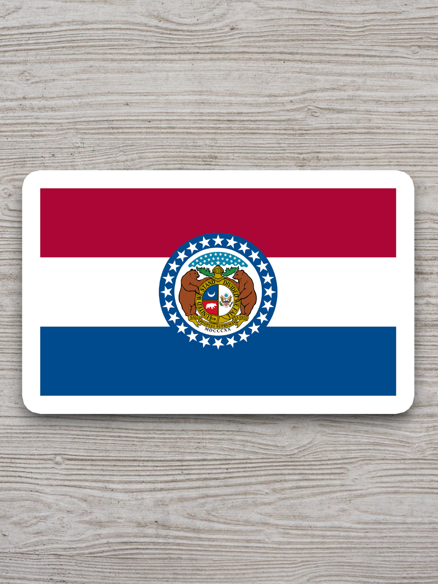 Missouri Flag - State Flag Sticker