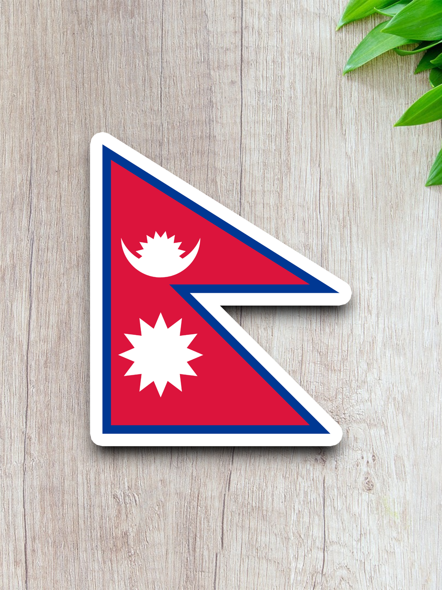 Nepal Flag - International Country Flag Sticker