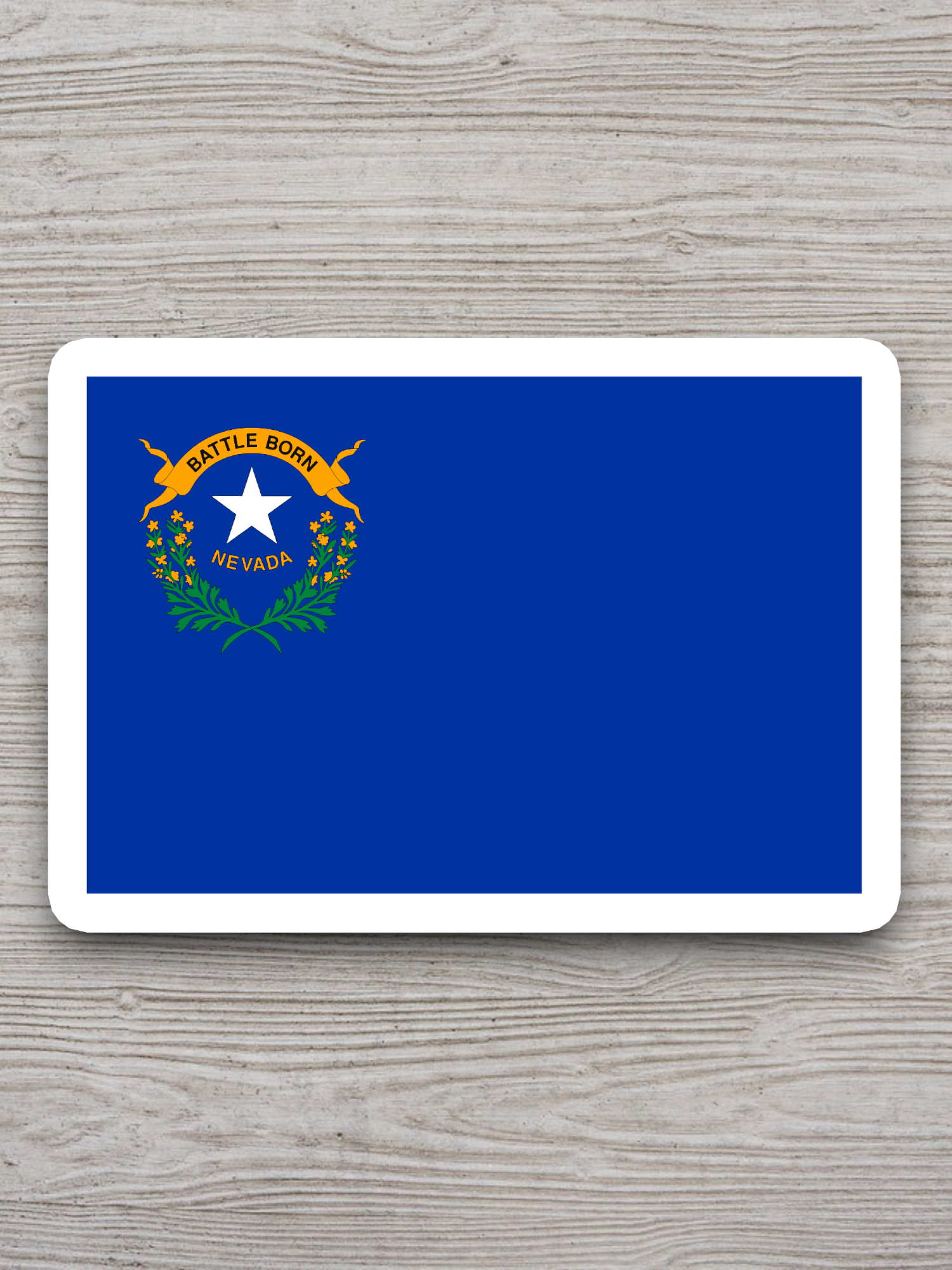 Nevada Flag - State Flag Sticker