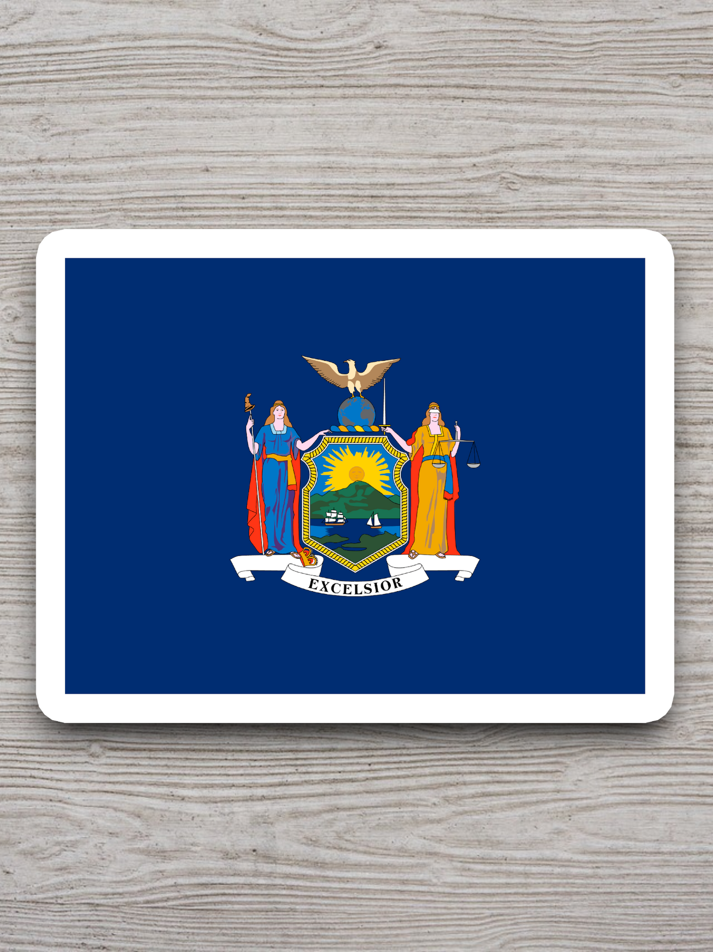 New York Flag - State Flag Sticker