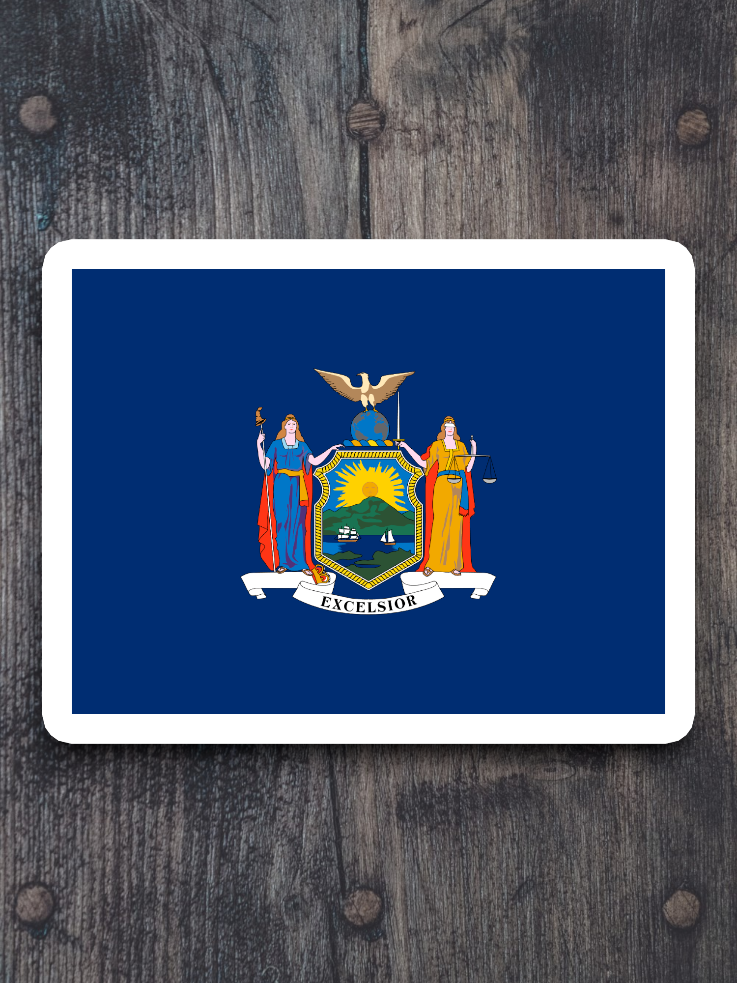 New York Flag - State Flag Sticker