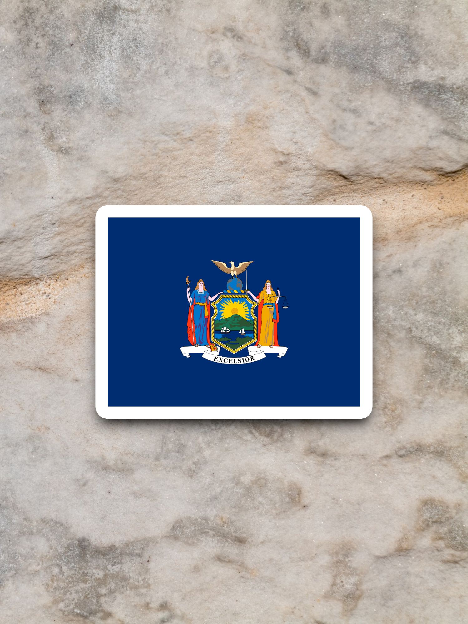New York Flag - State Flag Sticker