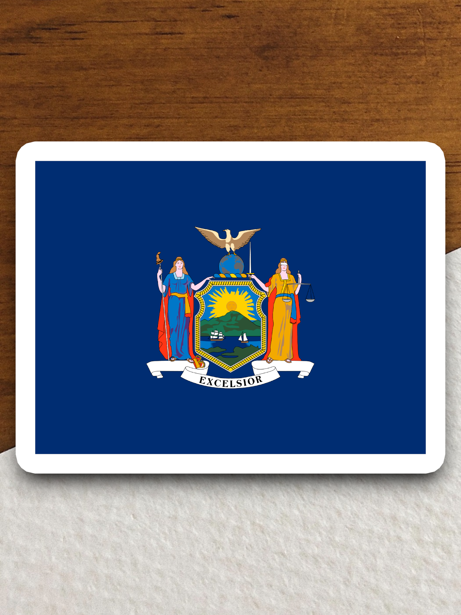 New York Flag - State Flag Sticker