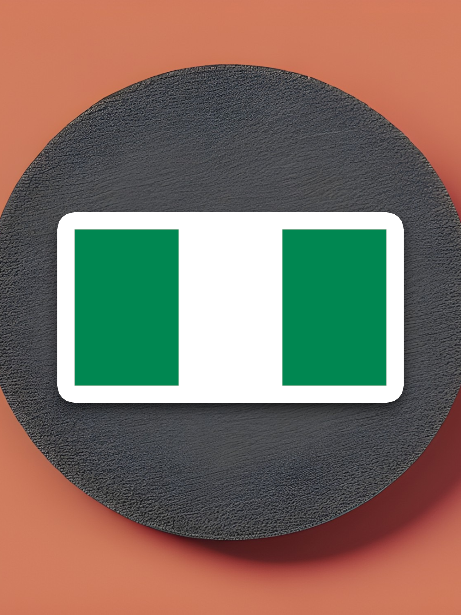 Nigeria Flag - International Country Flag Sticker