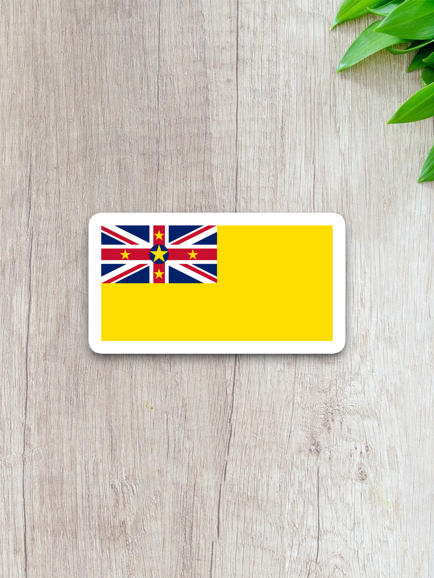 Niue Flag - International Country Flag Sticker