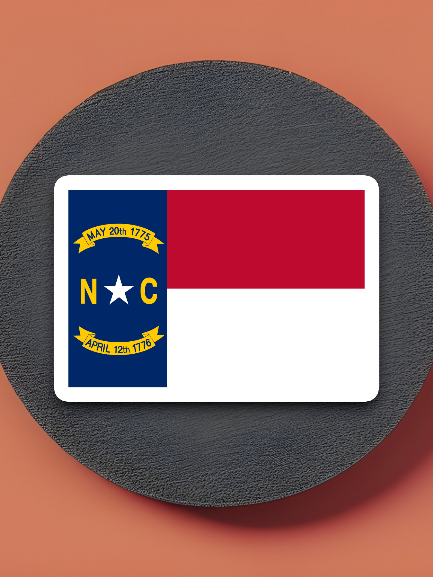 North Carolina Flag - State Flag Sticker