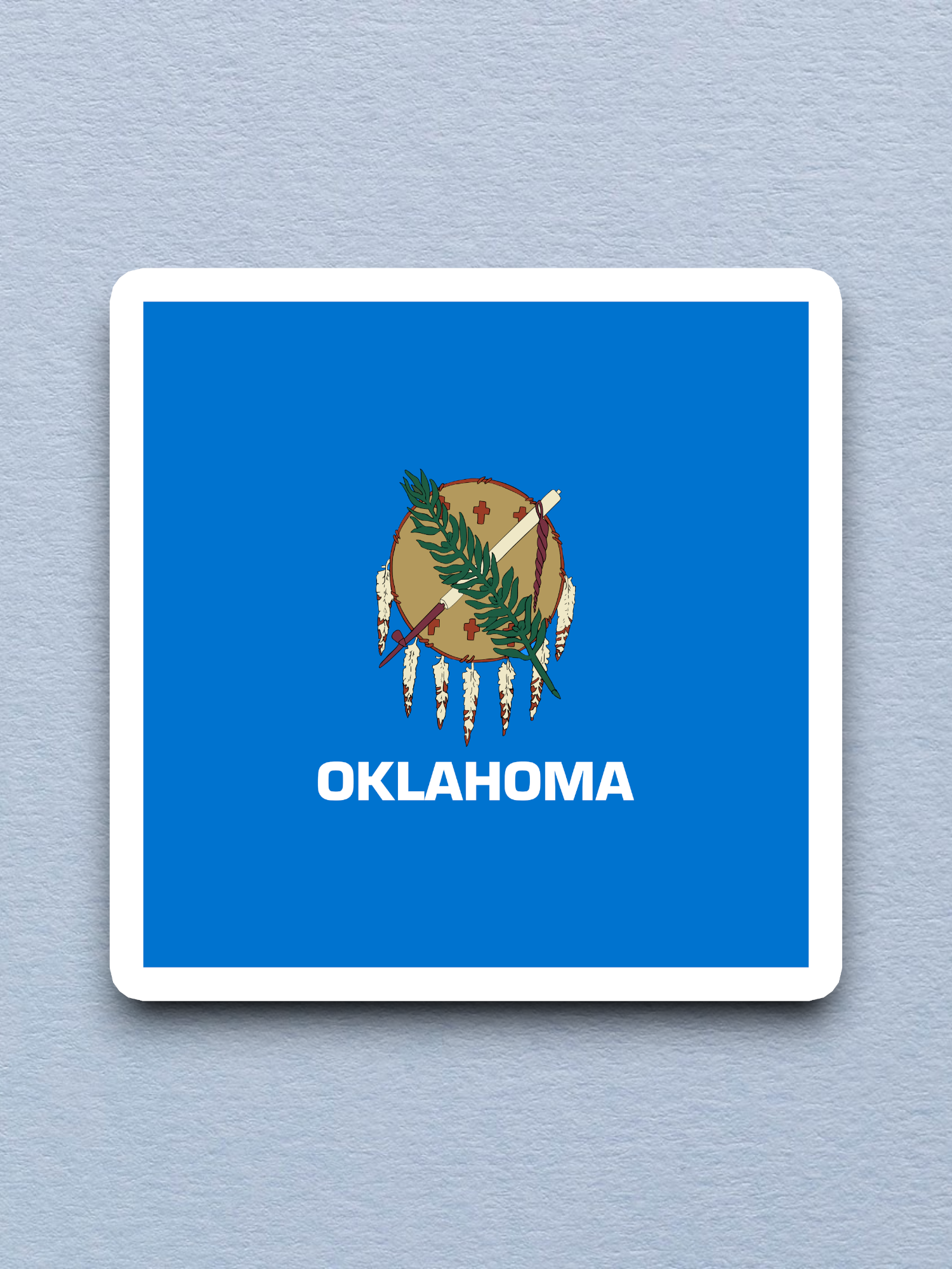 Oklahoma Flag - State Flag Sticker