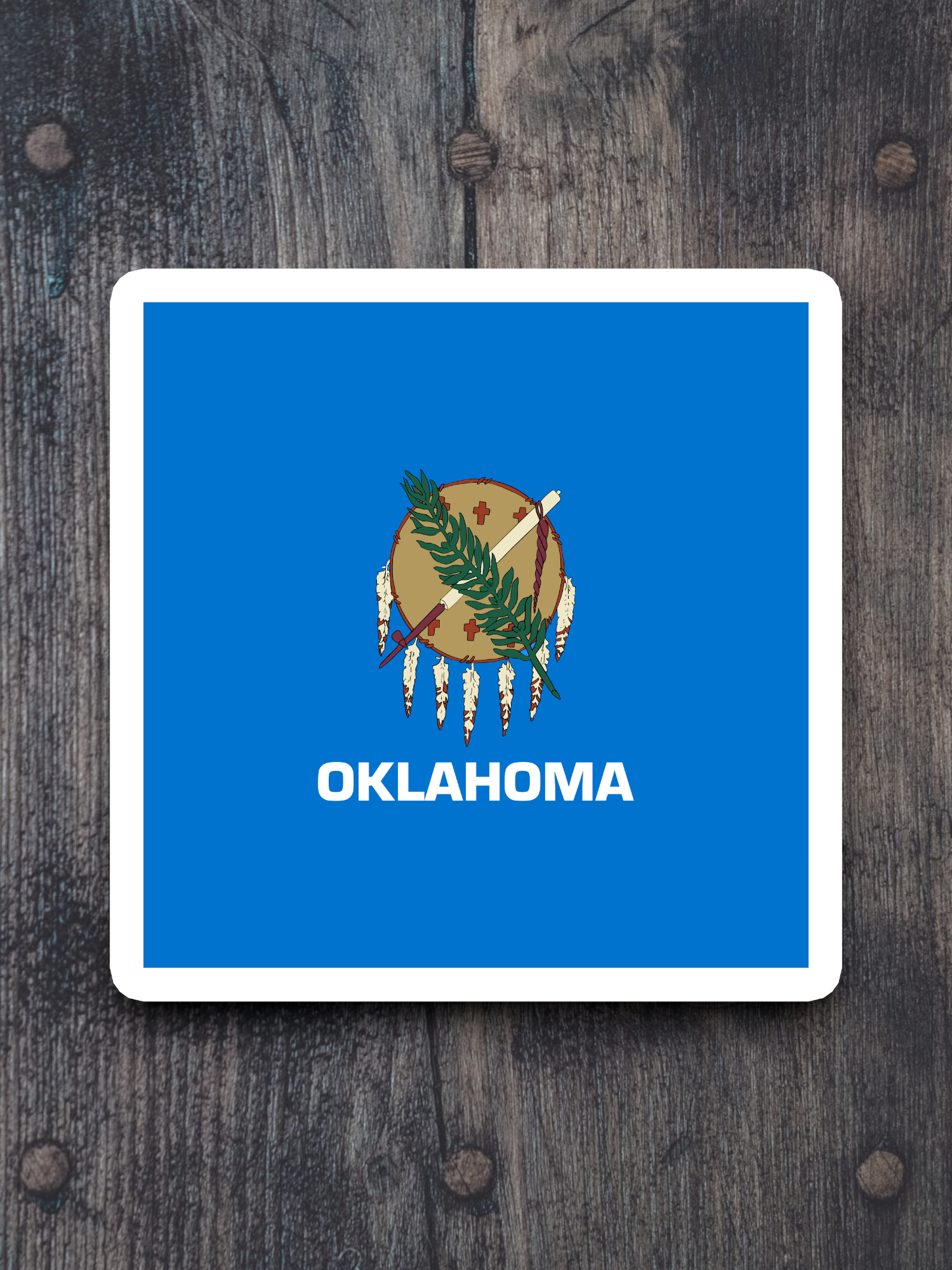 Oklahoma Flag - State Flag Sticker