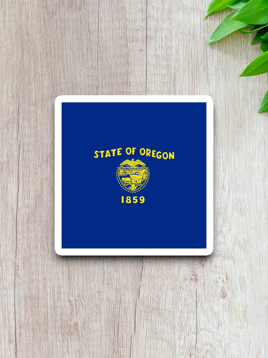 Oregon Flag - State Flag Sticker