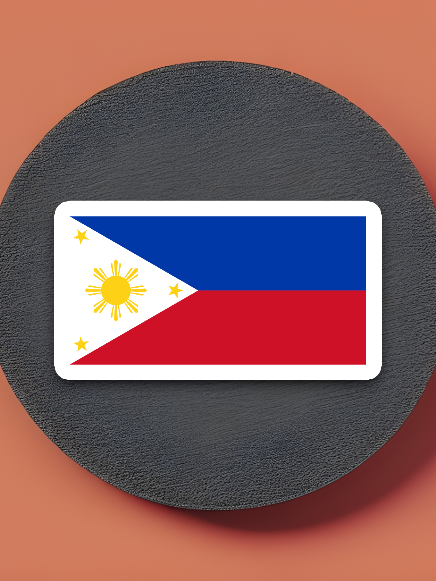 Philippines Flag - International Country Flag Sticker