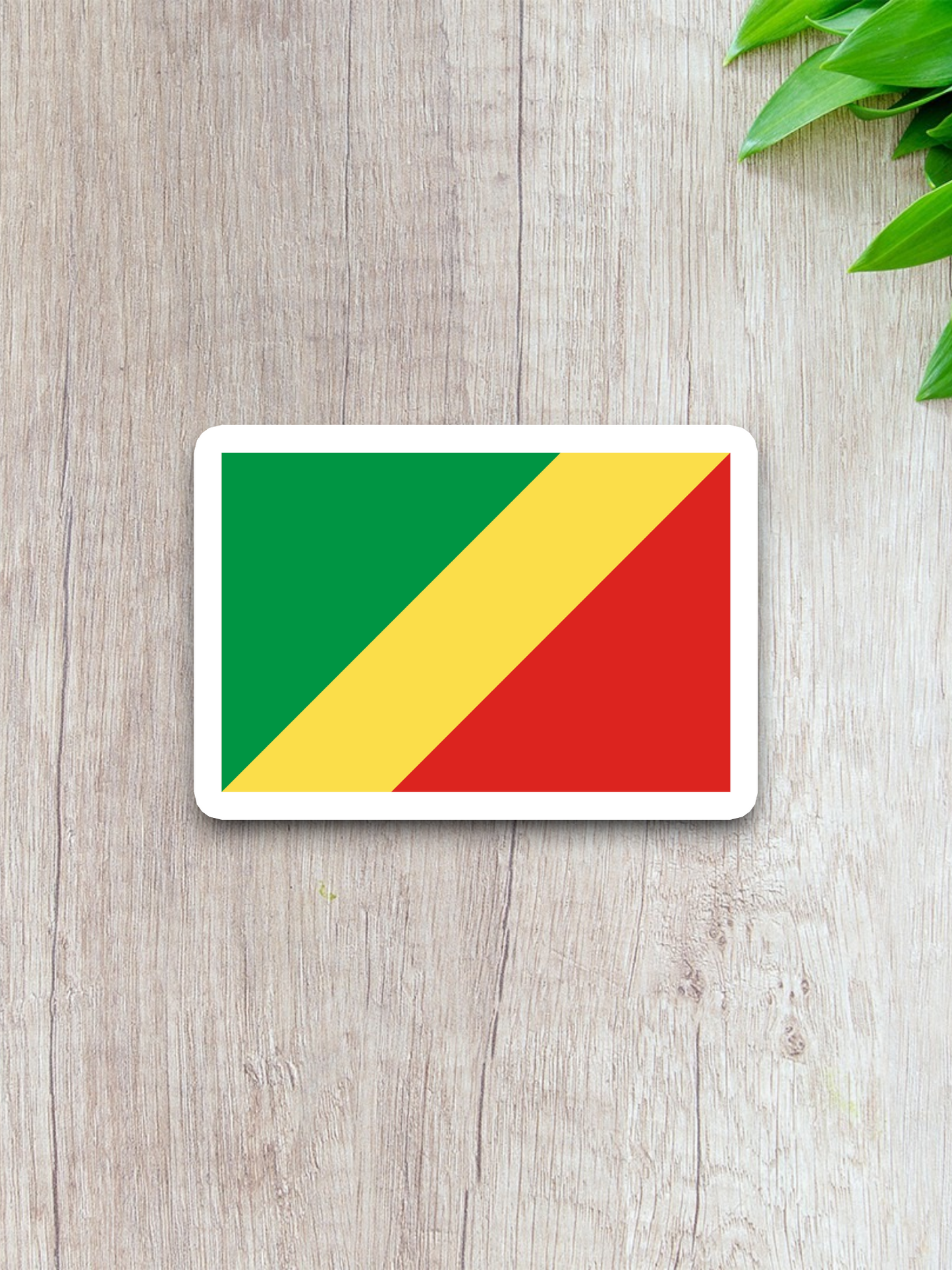 Republic of the Congo Flag - International Country Flag Sticker