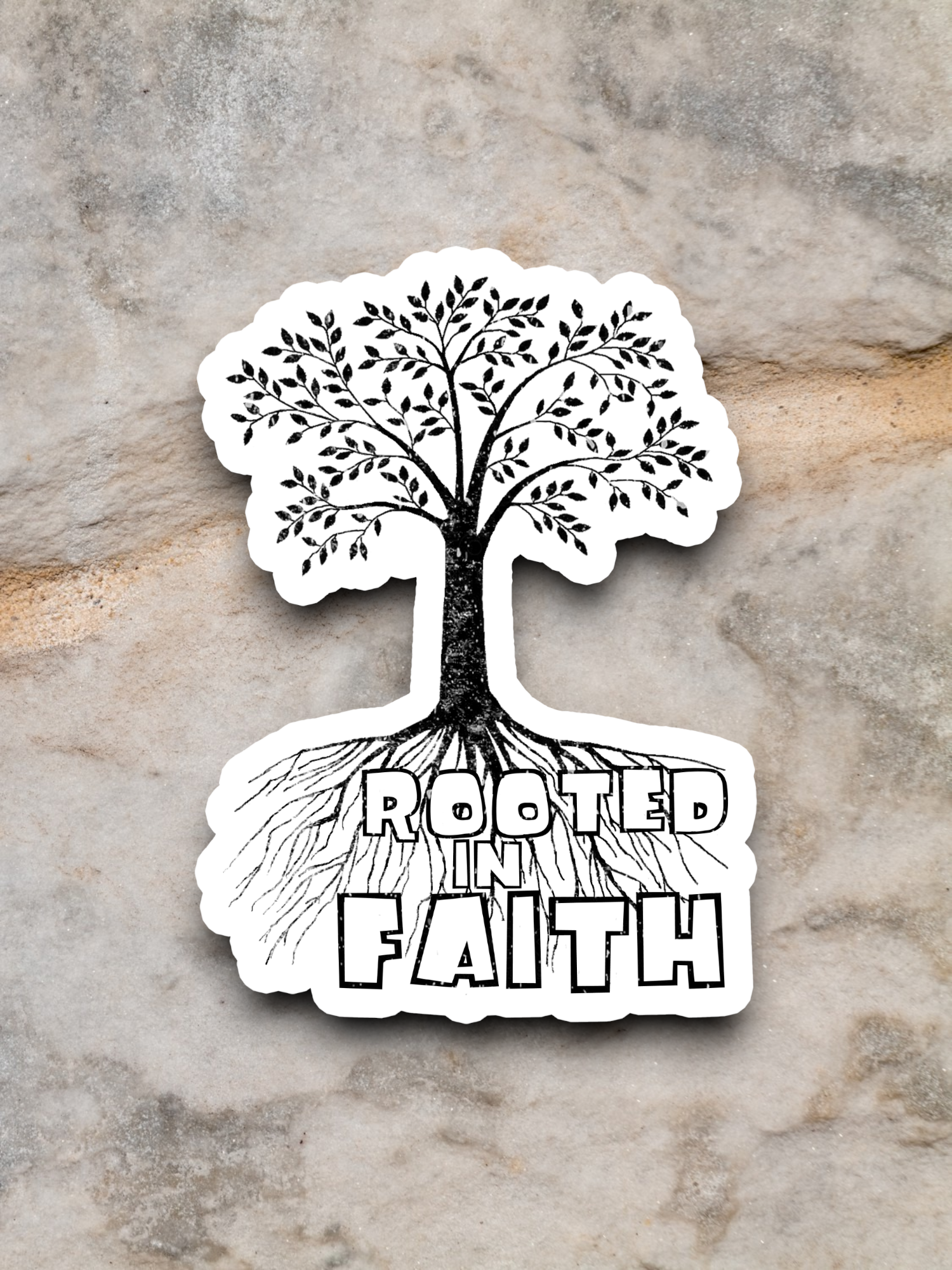 Rooted in Faith  1 Faith Sticker