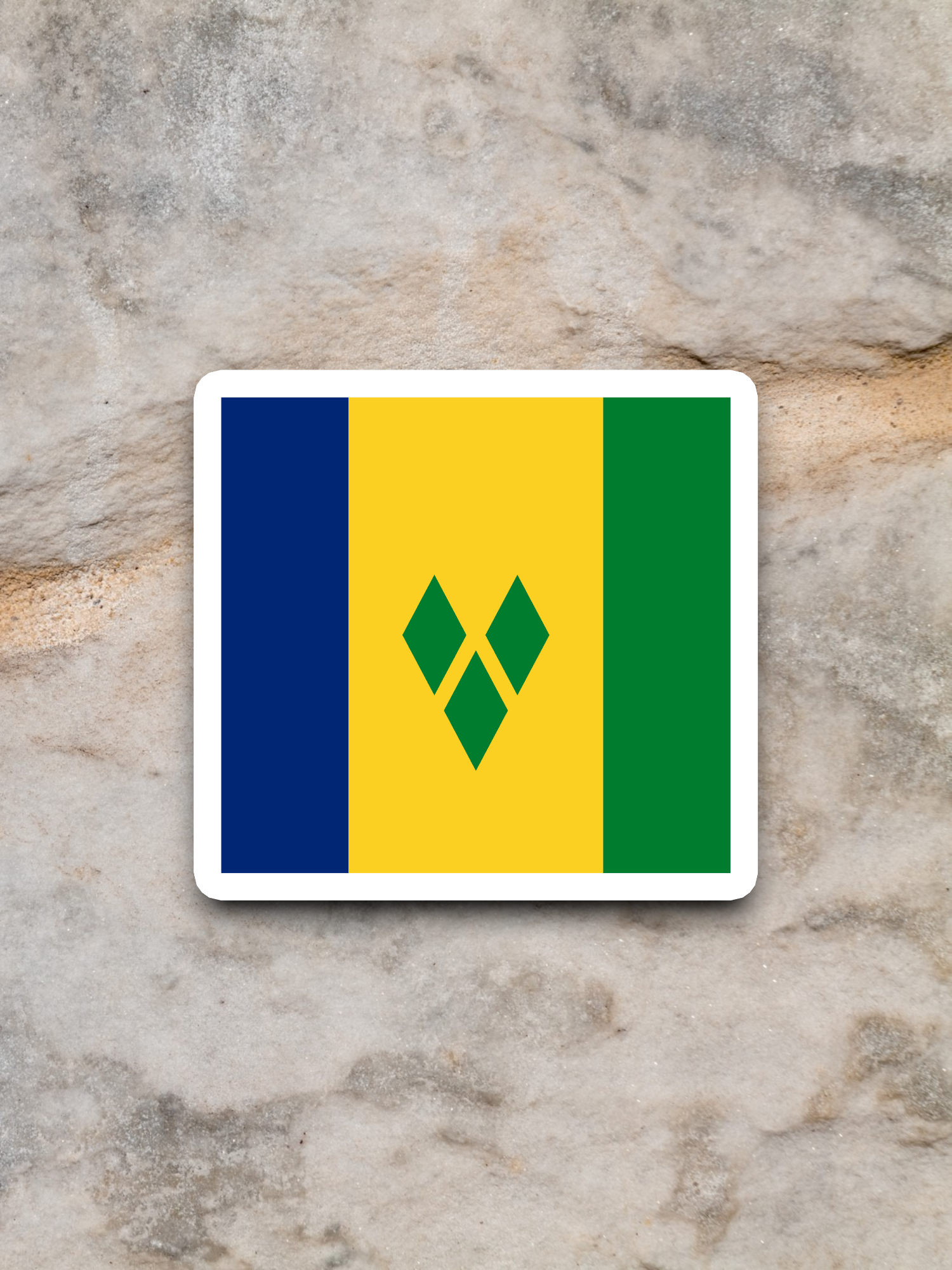 Saint Vincent and the Grenadines Flag - International Country Flag Sticker