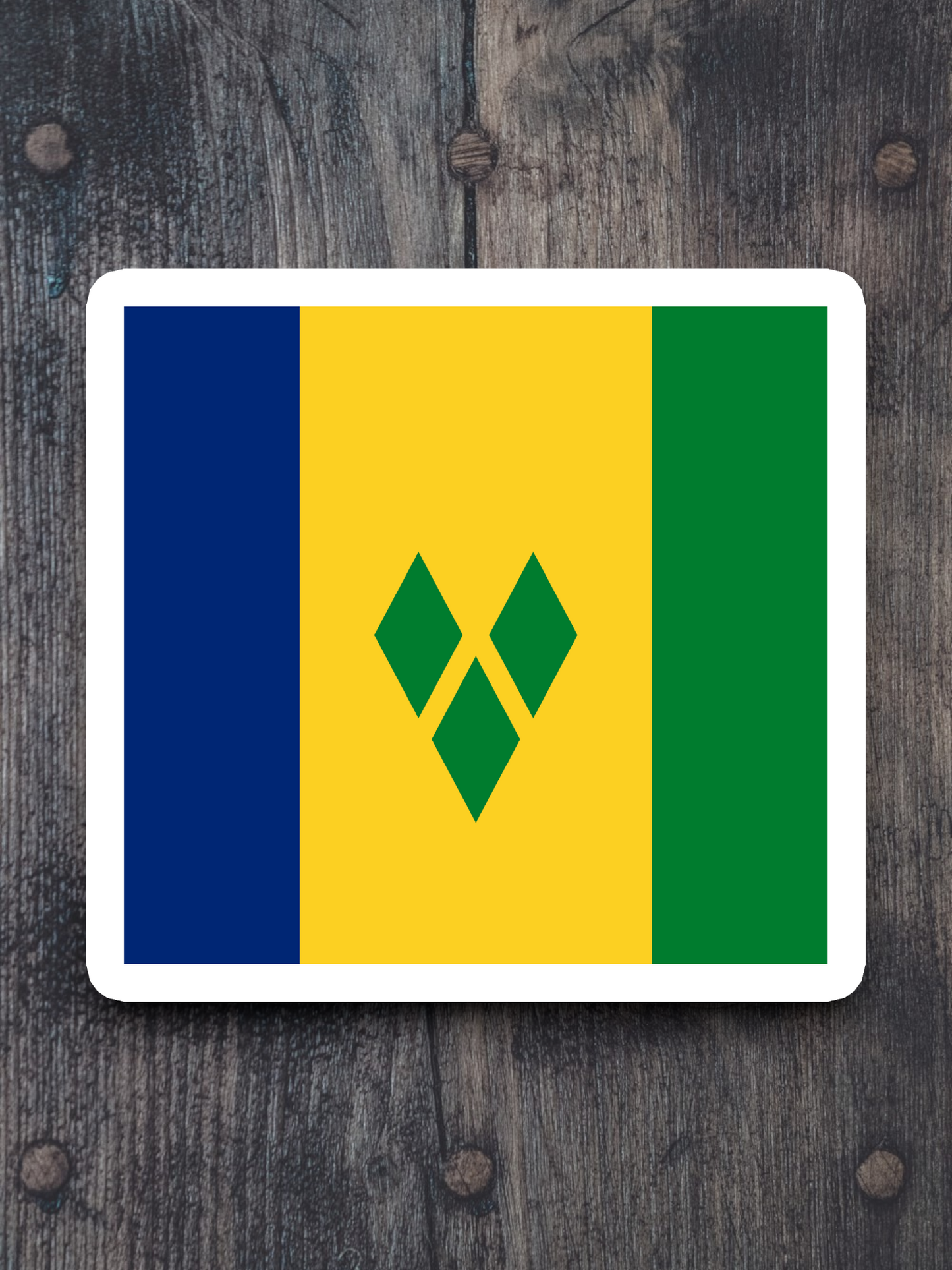 Saint Vincent and the Grenadines Flag - International Country Flag Sticker