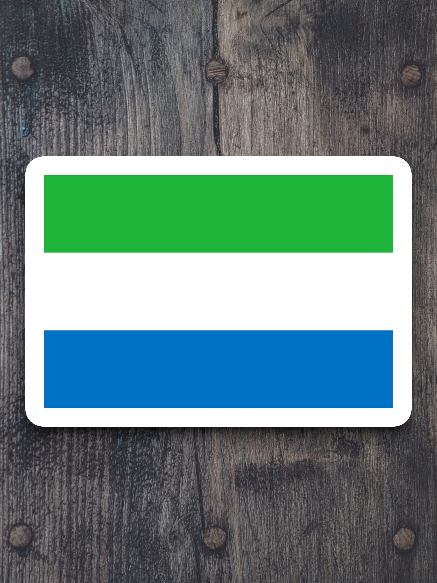 Sierra Leone Flag - International Country Flag Sticker