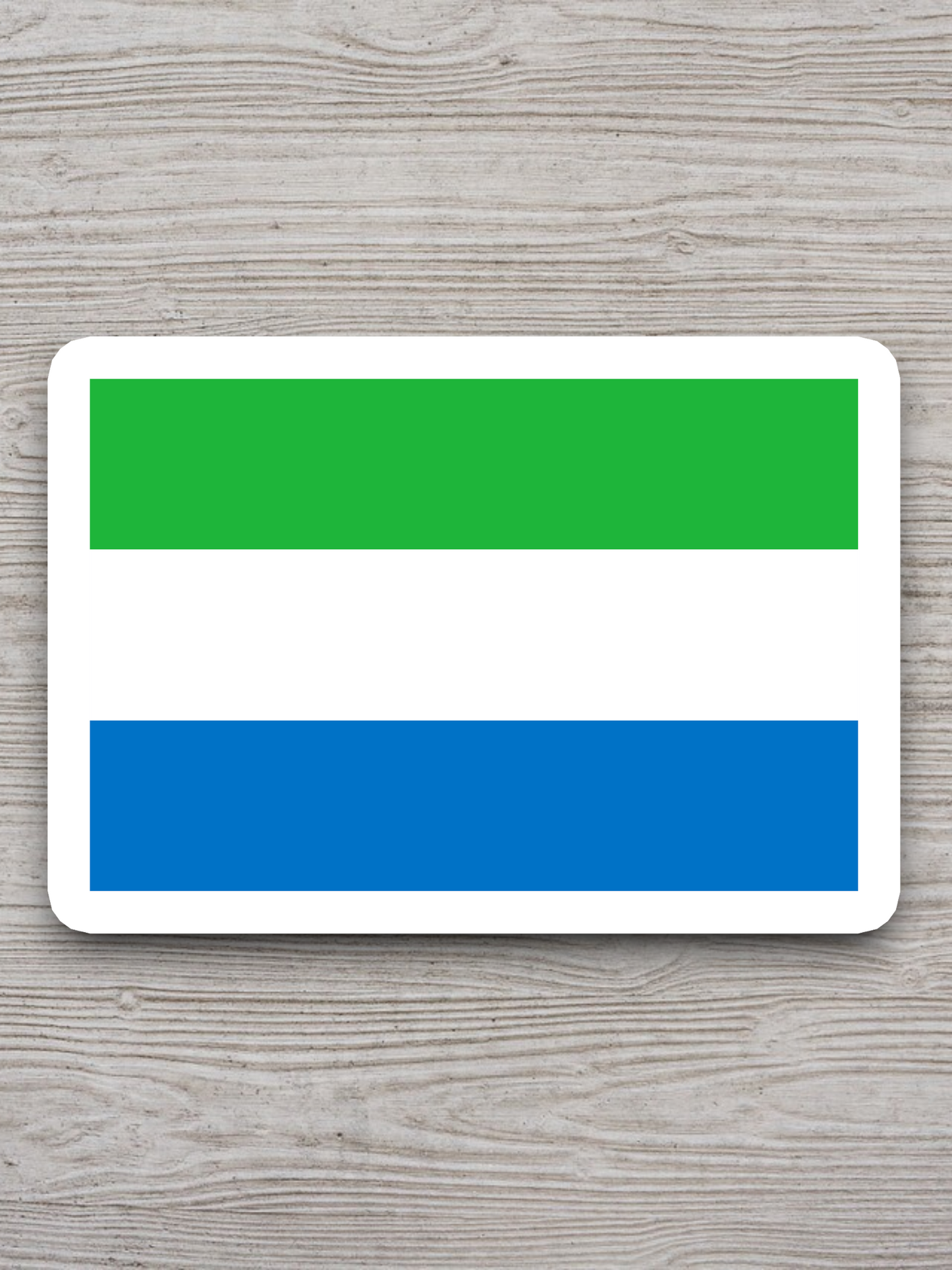 Sierra Leone Flag - International Country Flag Sticker