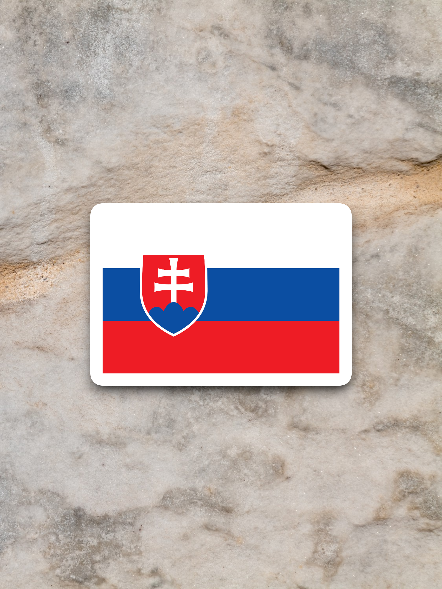 Slovakia Flag - International Country Flag Sticker