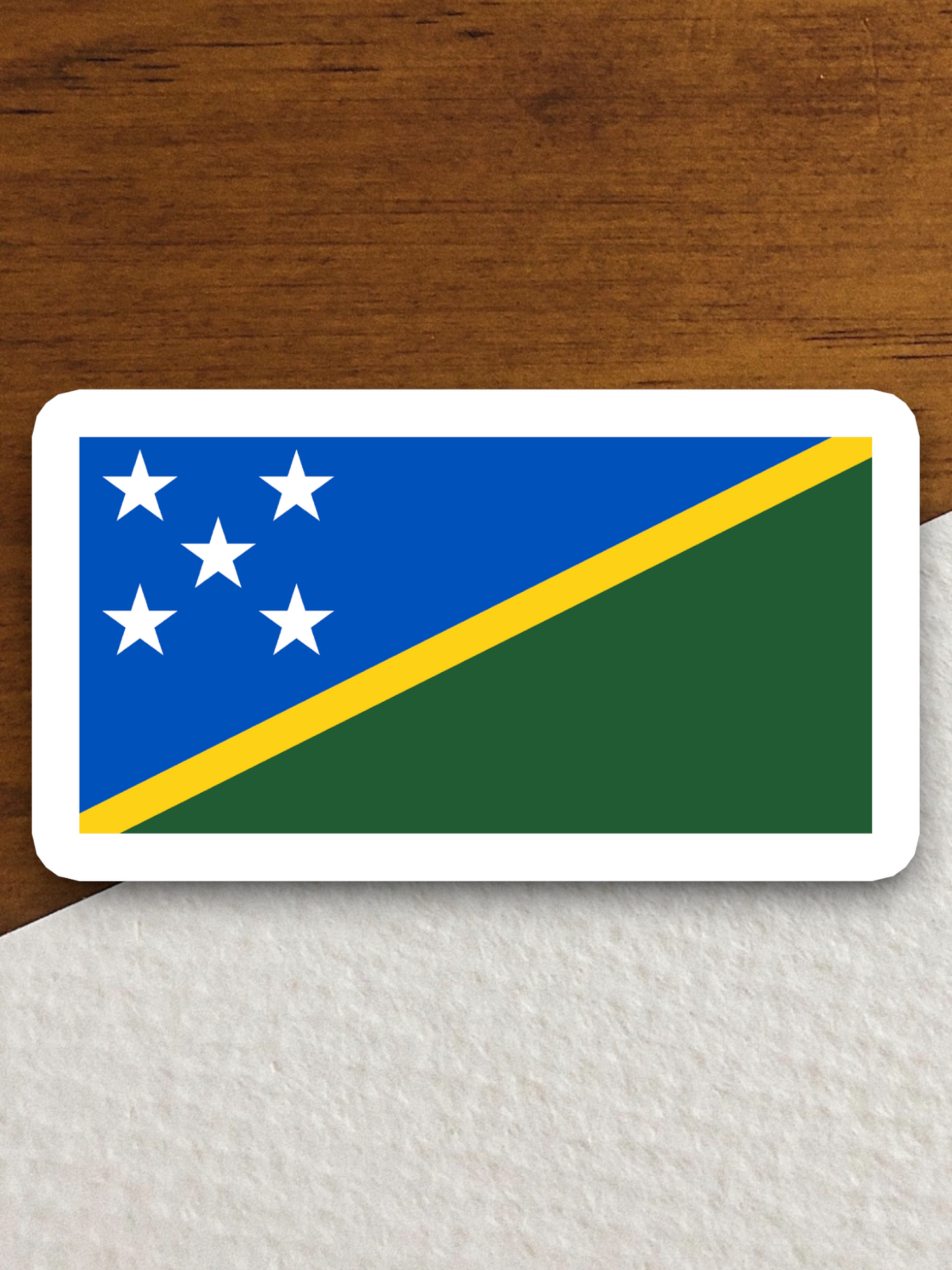 Solomon Islands Flag - International Country Flag Sticker