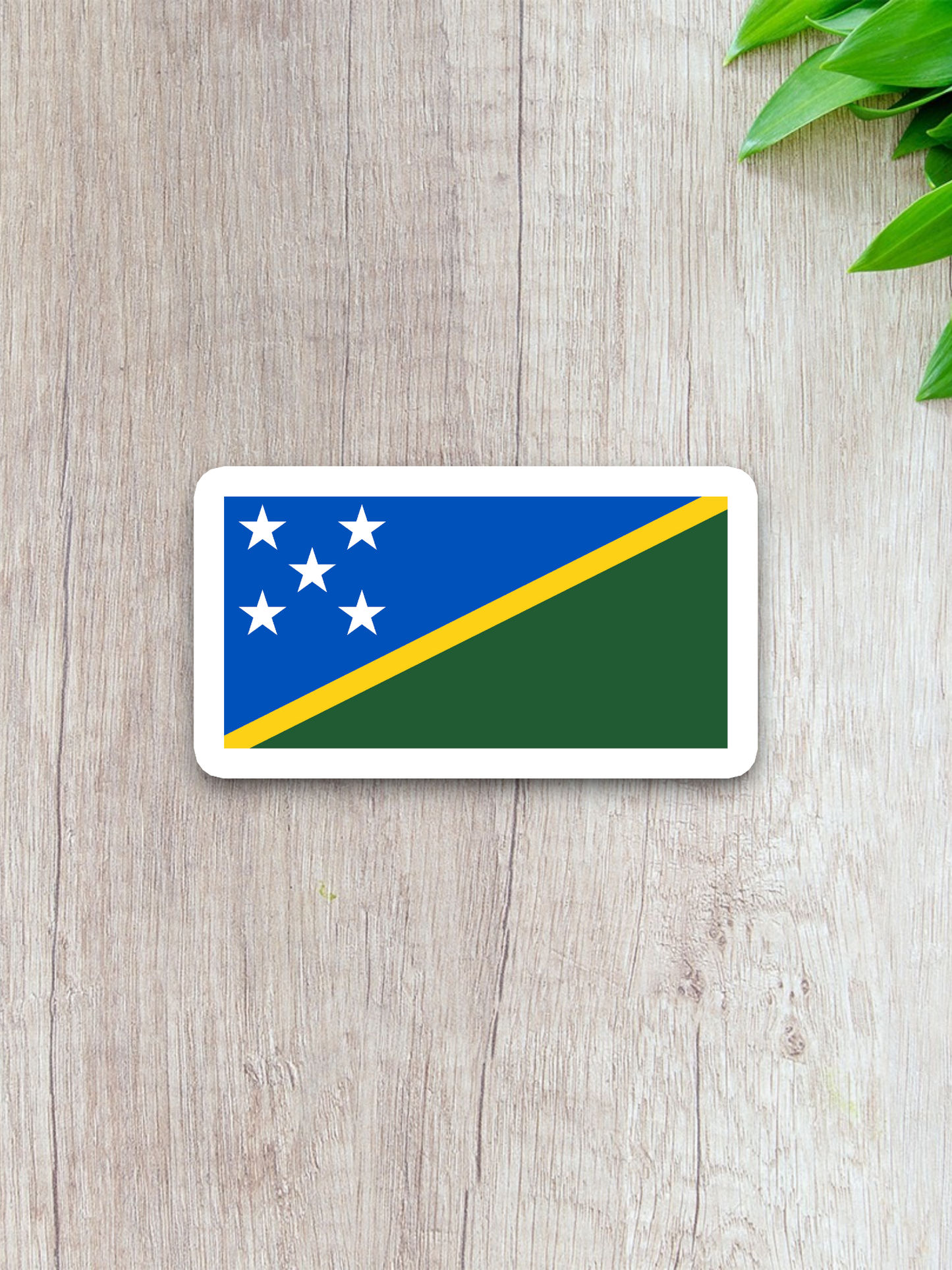 Solomon Islands Flag - International Country Flag Sticker