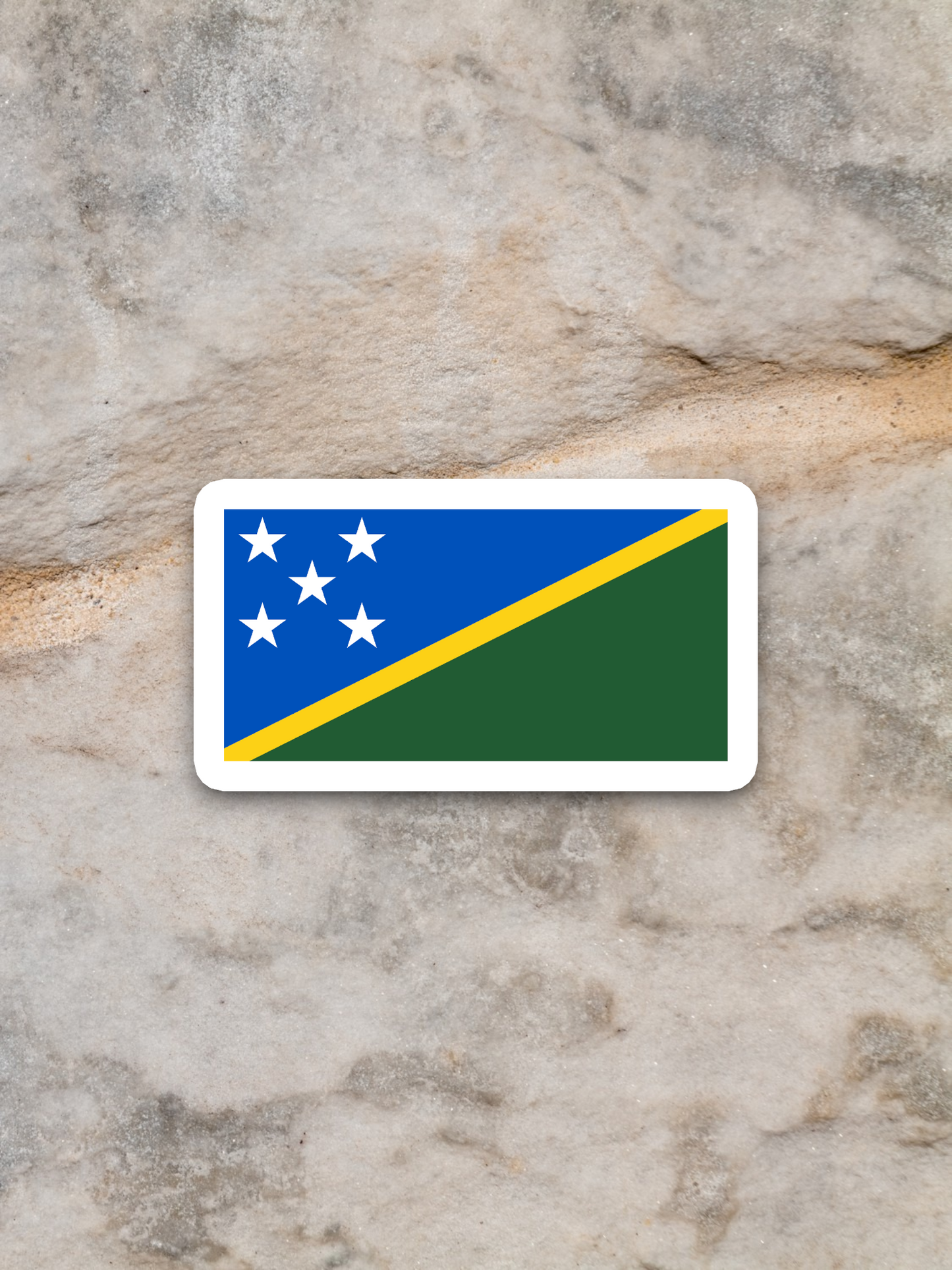 Solomon Islands Flag - International Country Flag Sticker