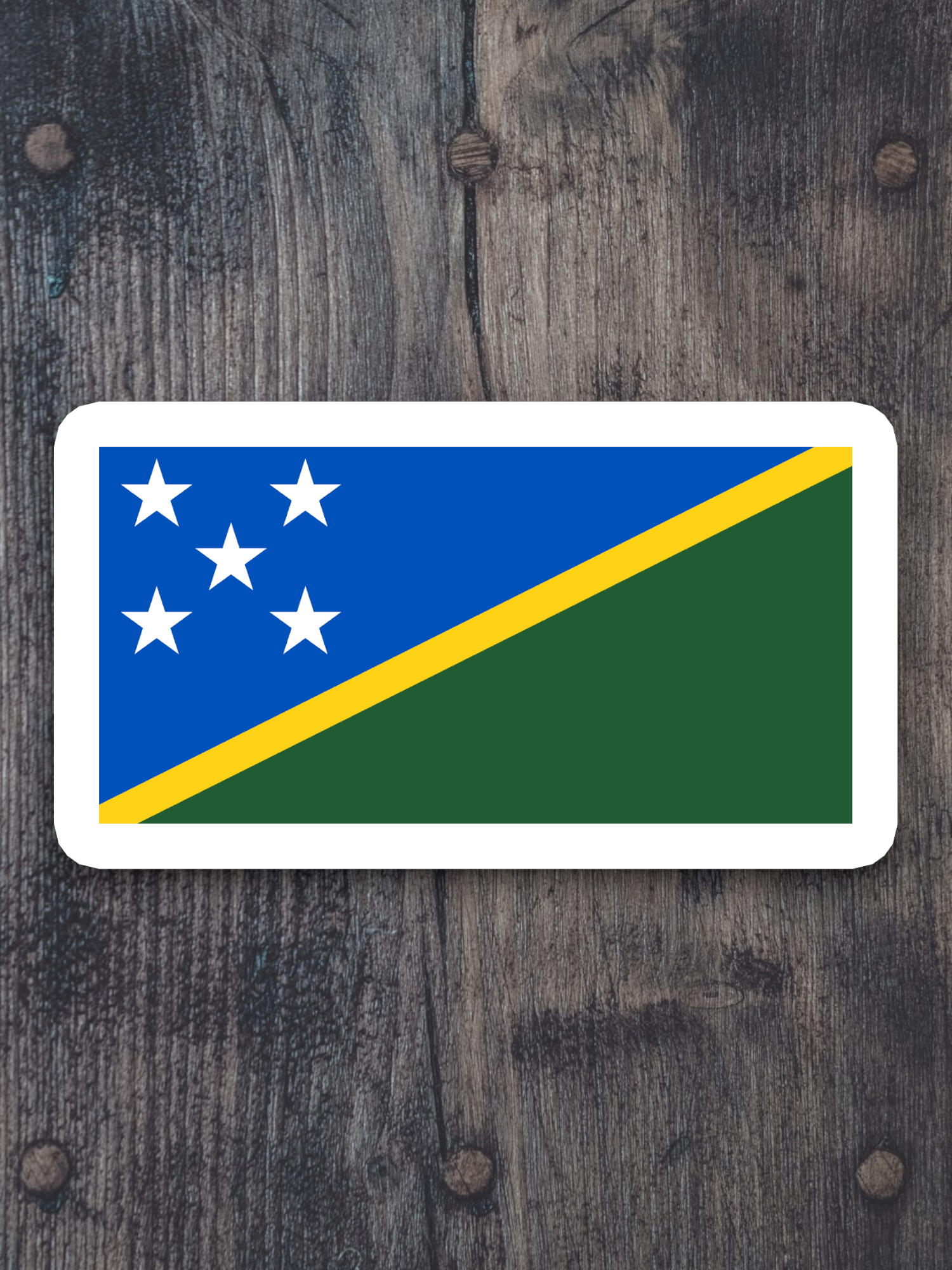 Solomon Islands Flag - International Country Flag Sticker