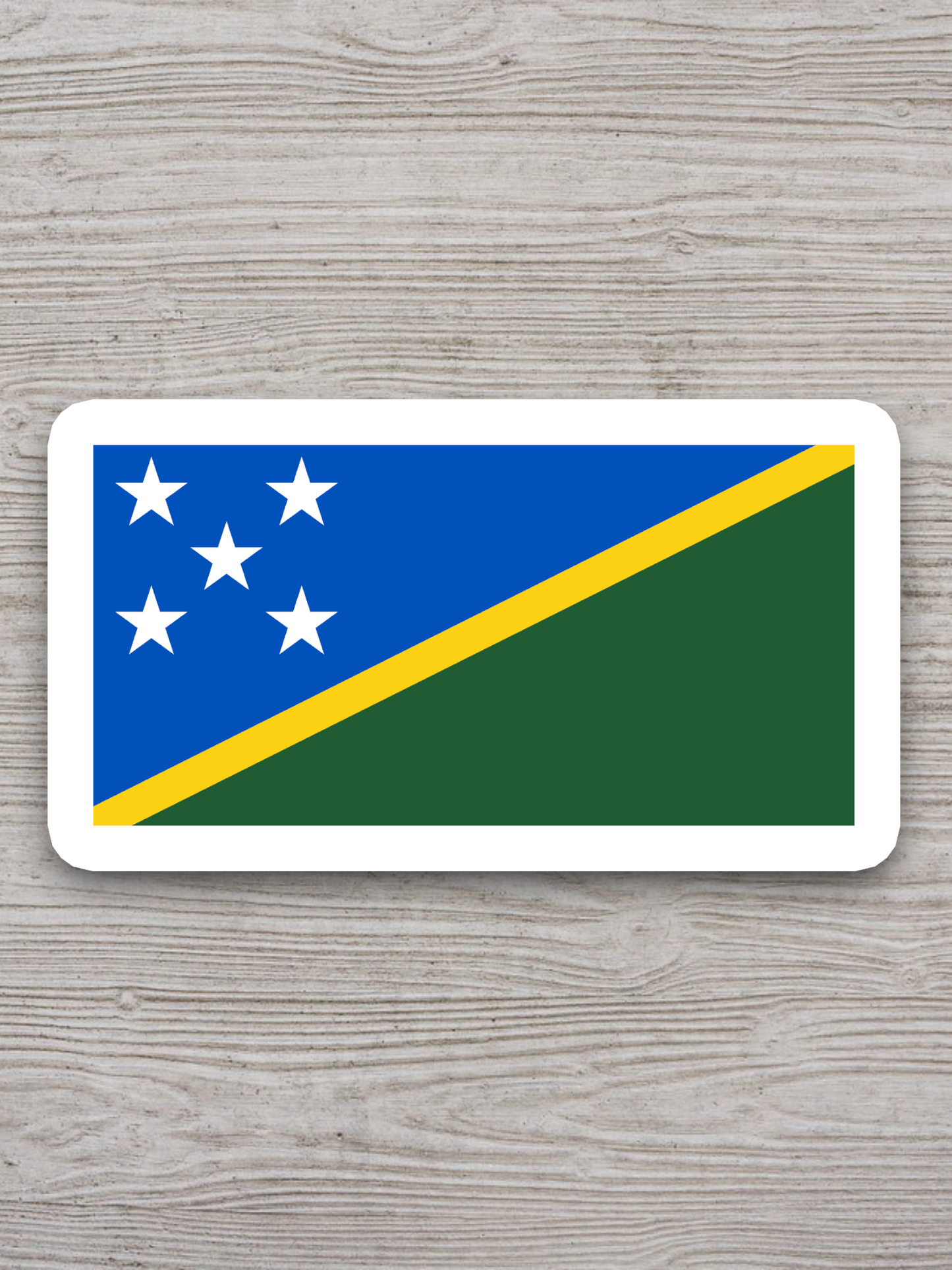 Solomon Islands Flag - International Country Flag Sticker