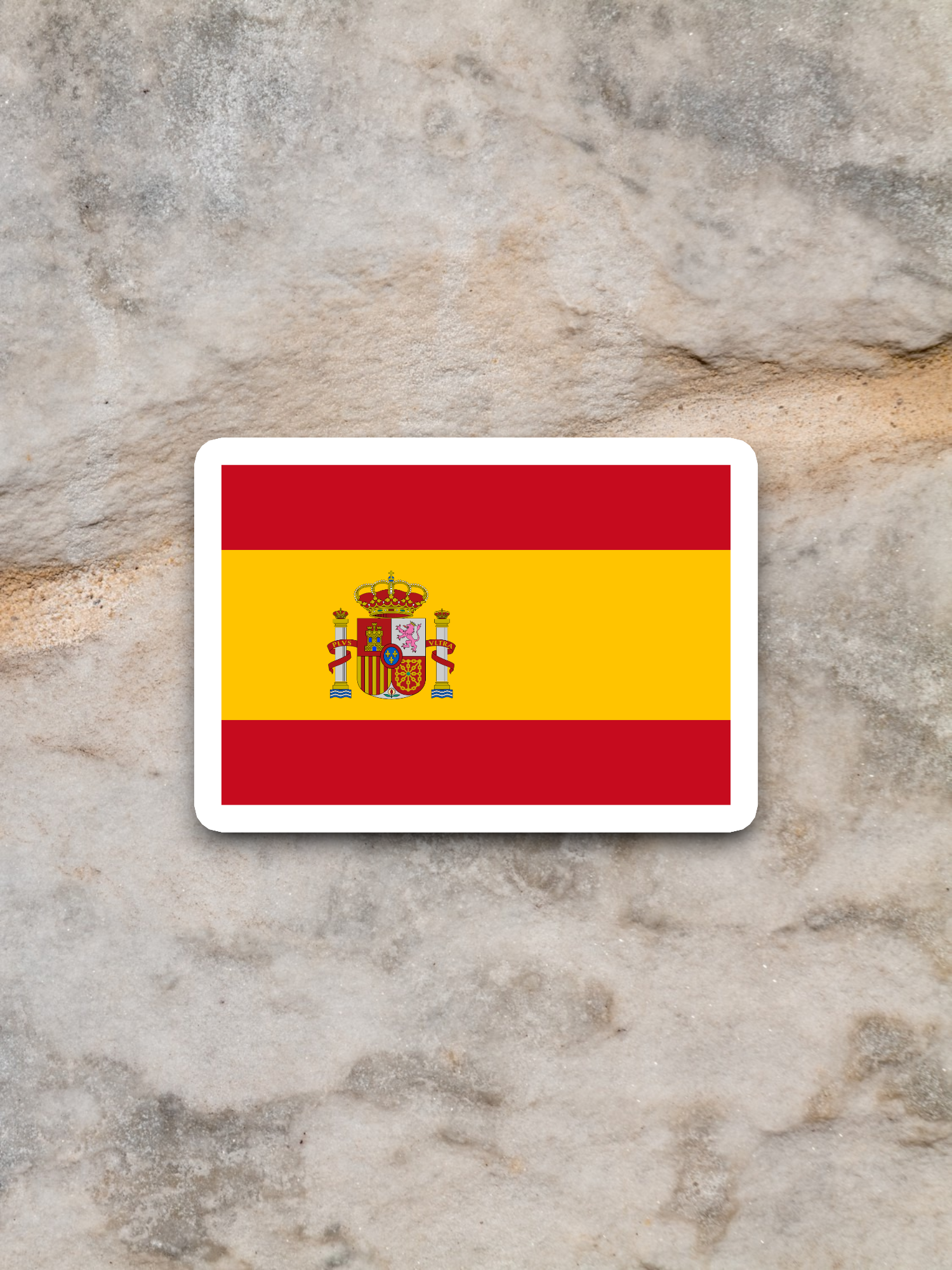 Spain Flag - International Country Flag Sticker